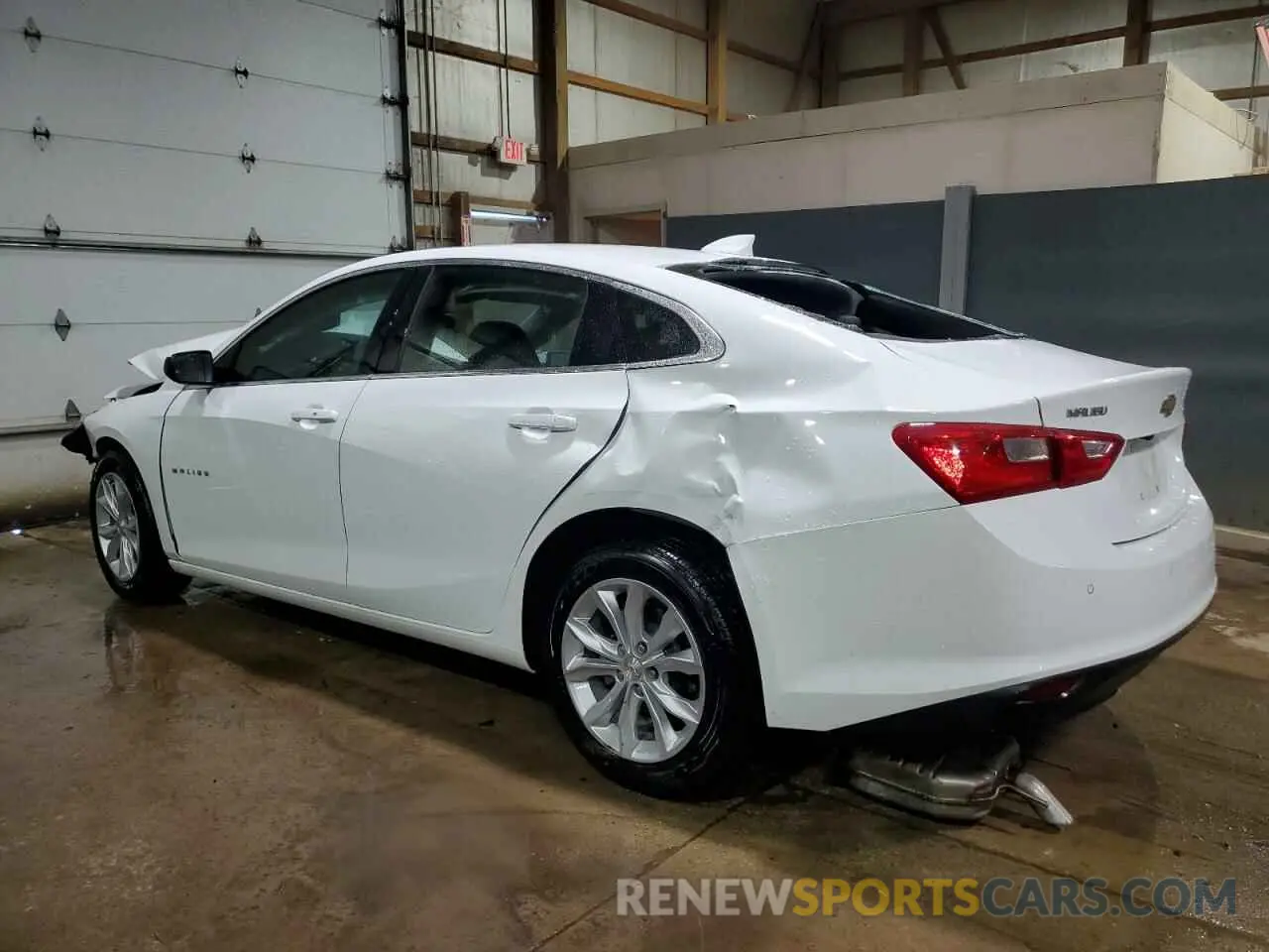 2 fotografías del automóvil dañado 1G1ZD5ST2SF128216 CHEVROLET MALIBU 2025