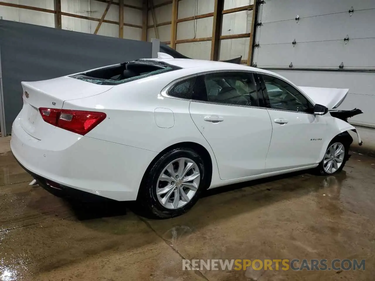 3 fotografías del automóvil dañado 1G1ZD5ST2SF128216 CHEVROLET MALIBU 2025