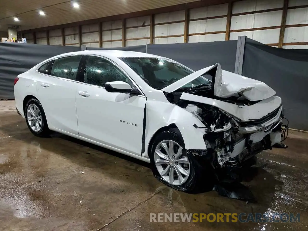 4 fotografías del automóvil dañado 1G1ZD5ST2SF128216 CHEVROLET MALIBU 2025