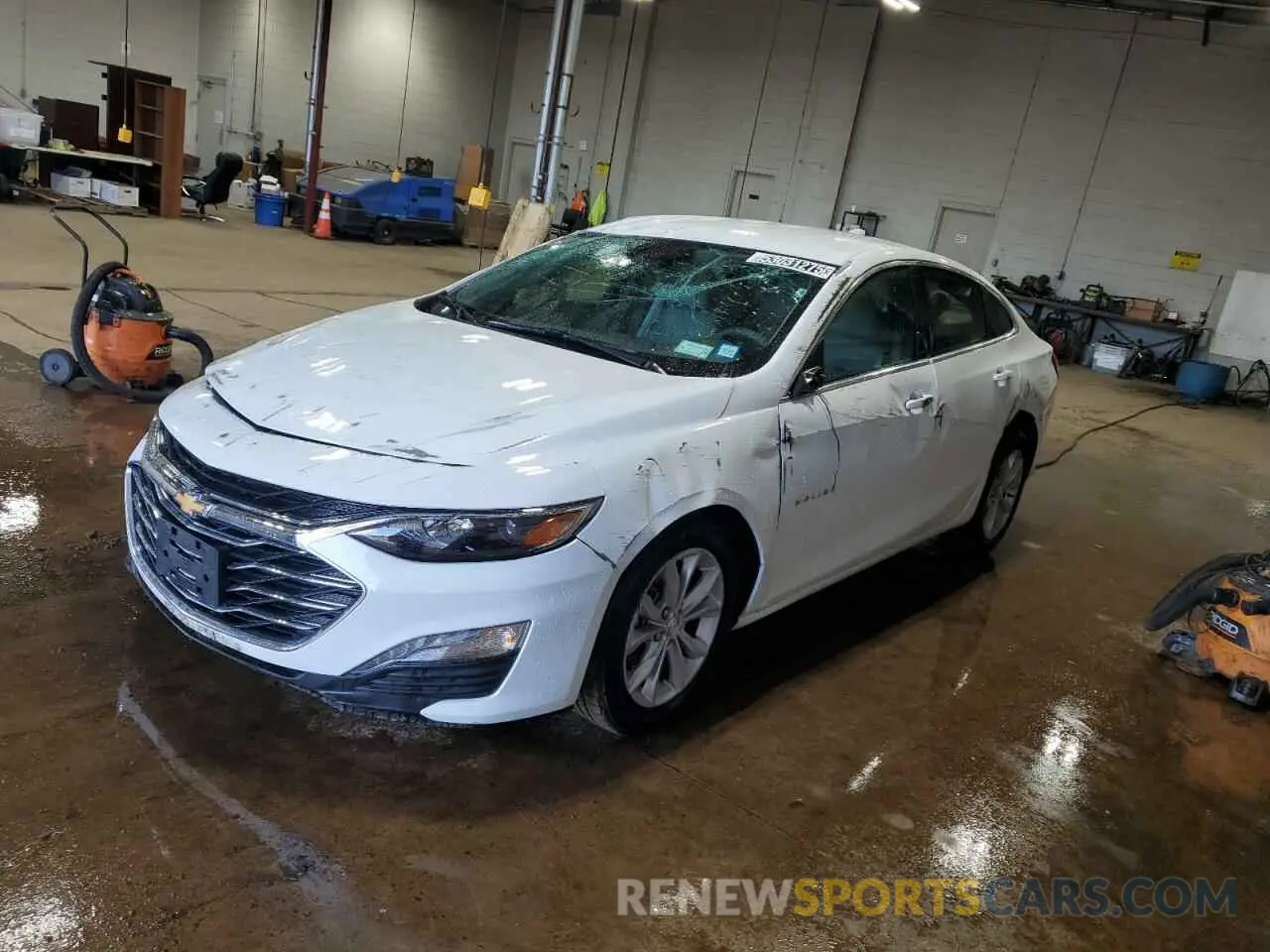 1 fotografías del automóvil dañado 1G1ZD5ST2SF132167 CHEVROLET MALIBU 2025