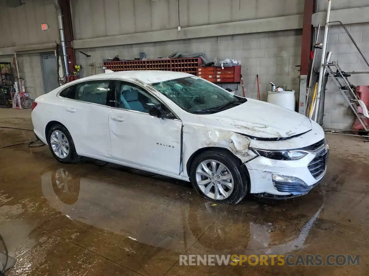 4 fotografías del automóvil dañado 1G1ZD5ST2SF132167 CHEVROLET MALIBU 2025