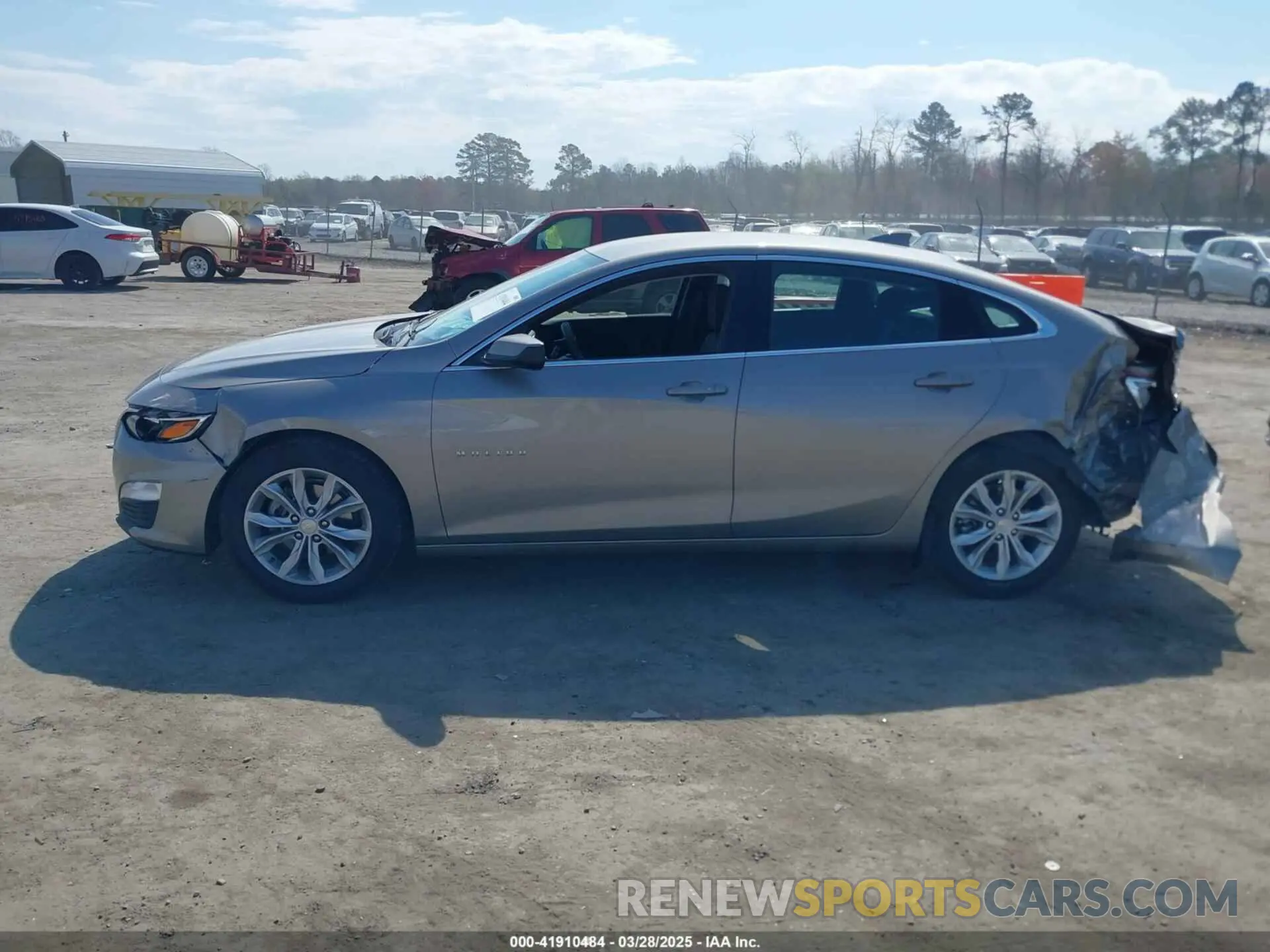 14 fotografías del automóvil dañado 1G1ZD5ST3SF119122 CHEVROLET MALIBU 2025