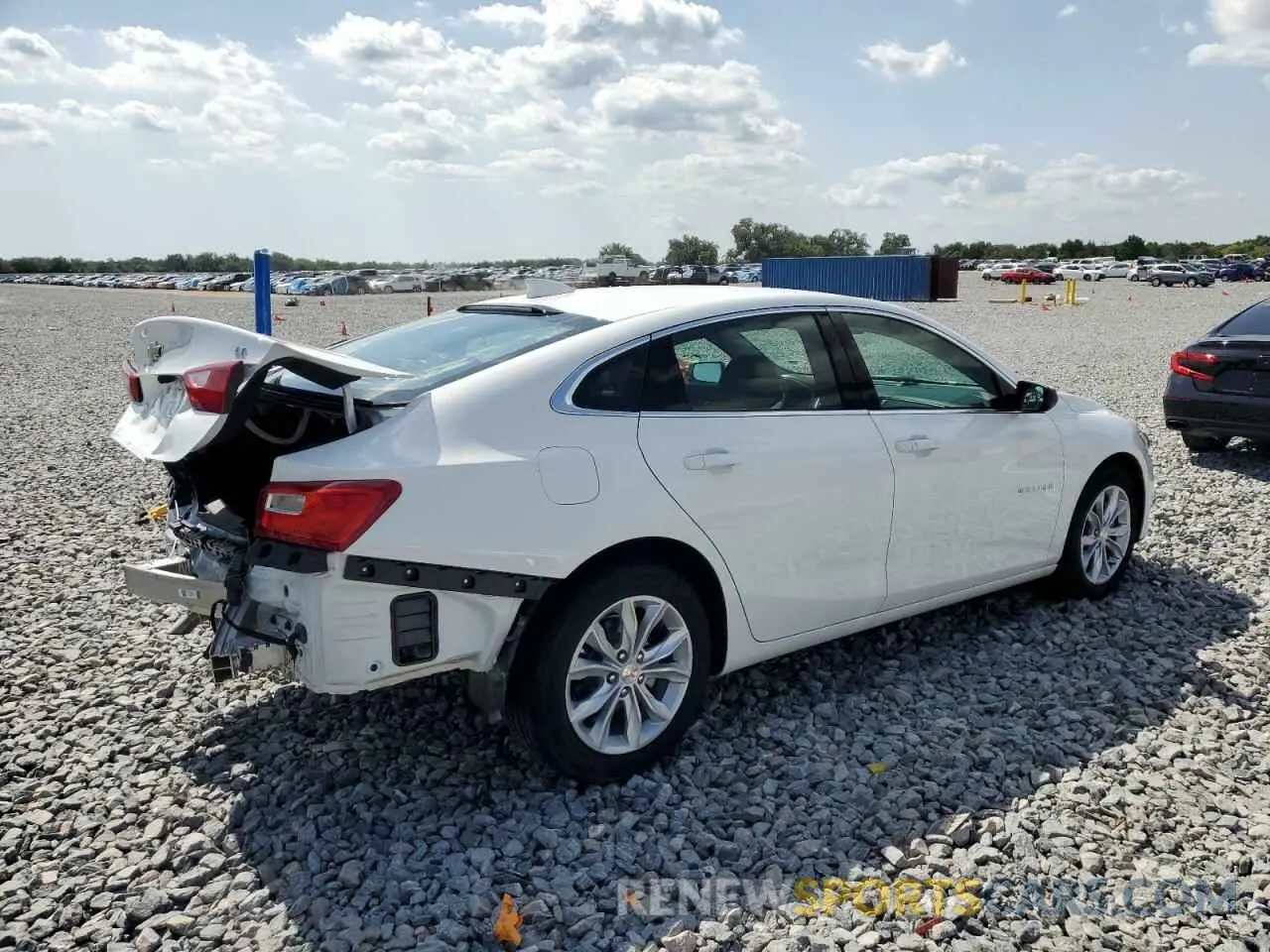 3 fotografías del automóvil dañado 1G1ZD5ST3SF128340 CHEVROLET MALIBU 2025