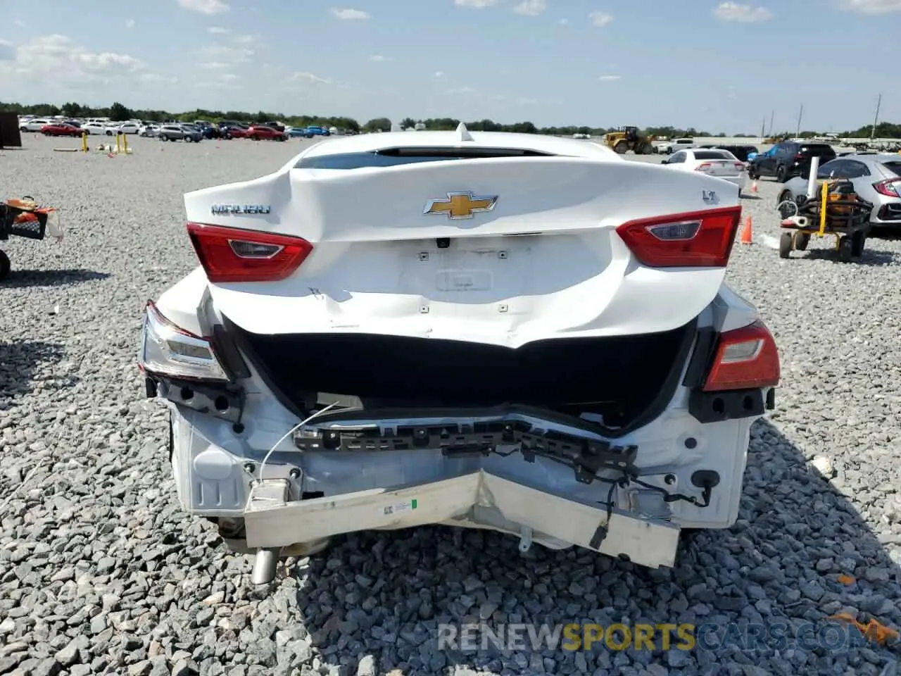 6 fotografías del automóvil dañado 1G1ZD5ST3SF128340 CHEVROLET MALIBU 2025