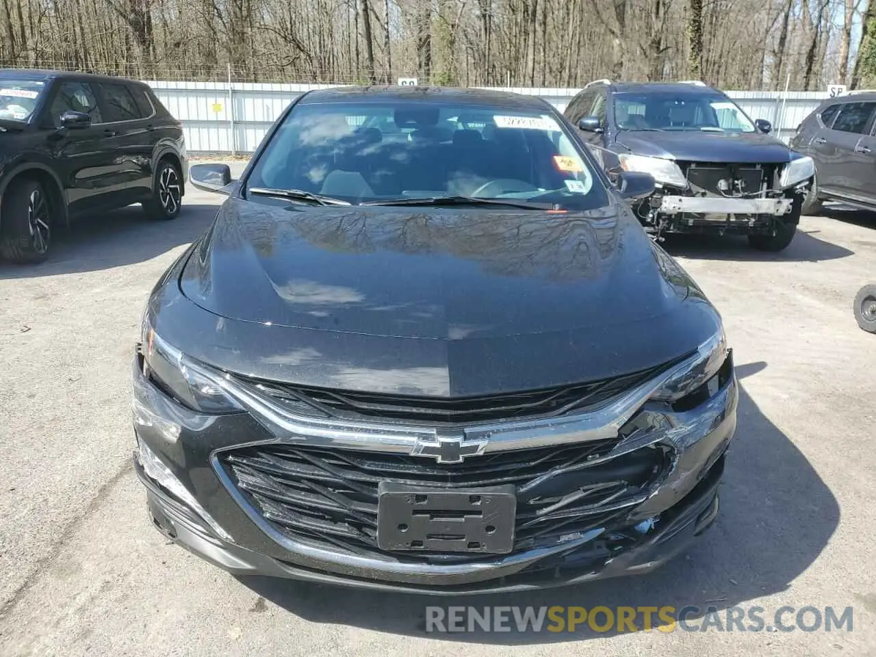5 fotografías del automóvil dañado 1G1ZD5ST4SF114625 CHEVROLET MALIBU 2025