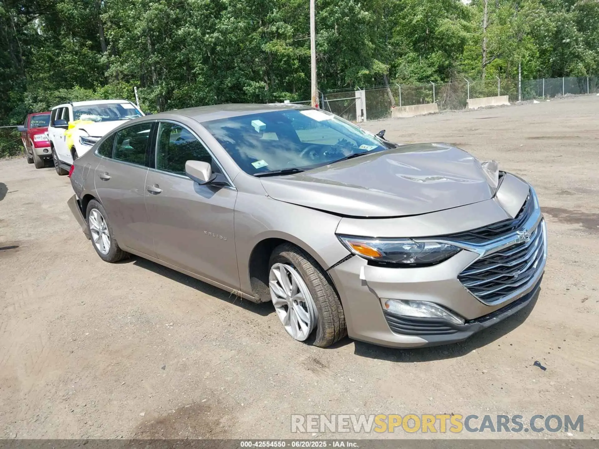 1 fotografías del automóvil dañado 1G1ZD5ST4SF120229 CHEVROLET MALIBU 2025
