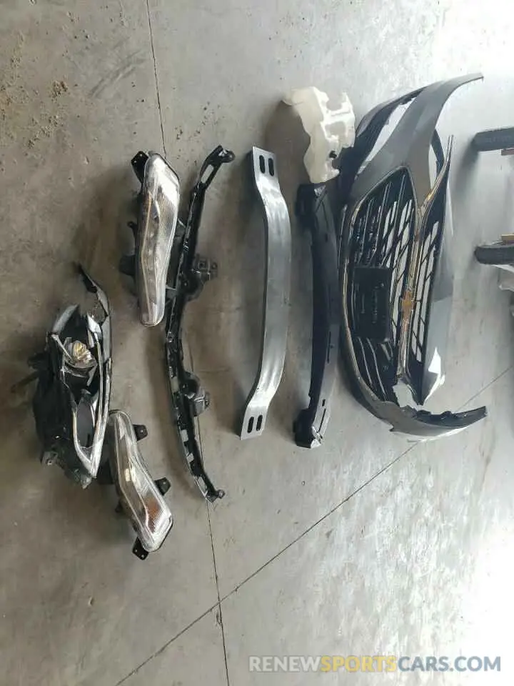 12 fotografías del automóvil dañado 1G1ZD5ST4SF120442 CHEVROLET MALIBU 2025