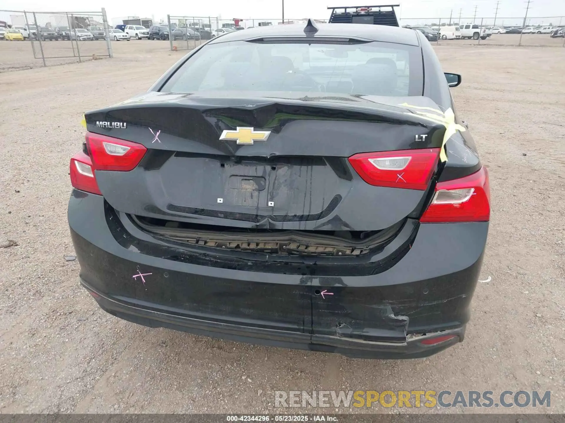 6 fotografías del automóvil dañado 1G1ZD5ST4SF122045 CHEVROLET MALIBU 2025
