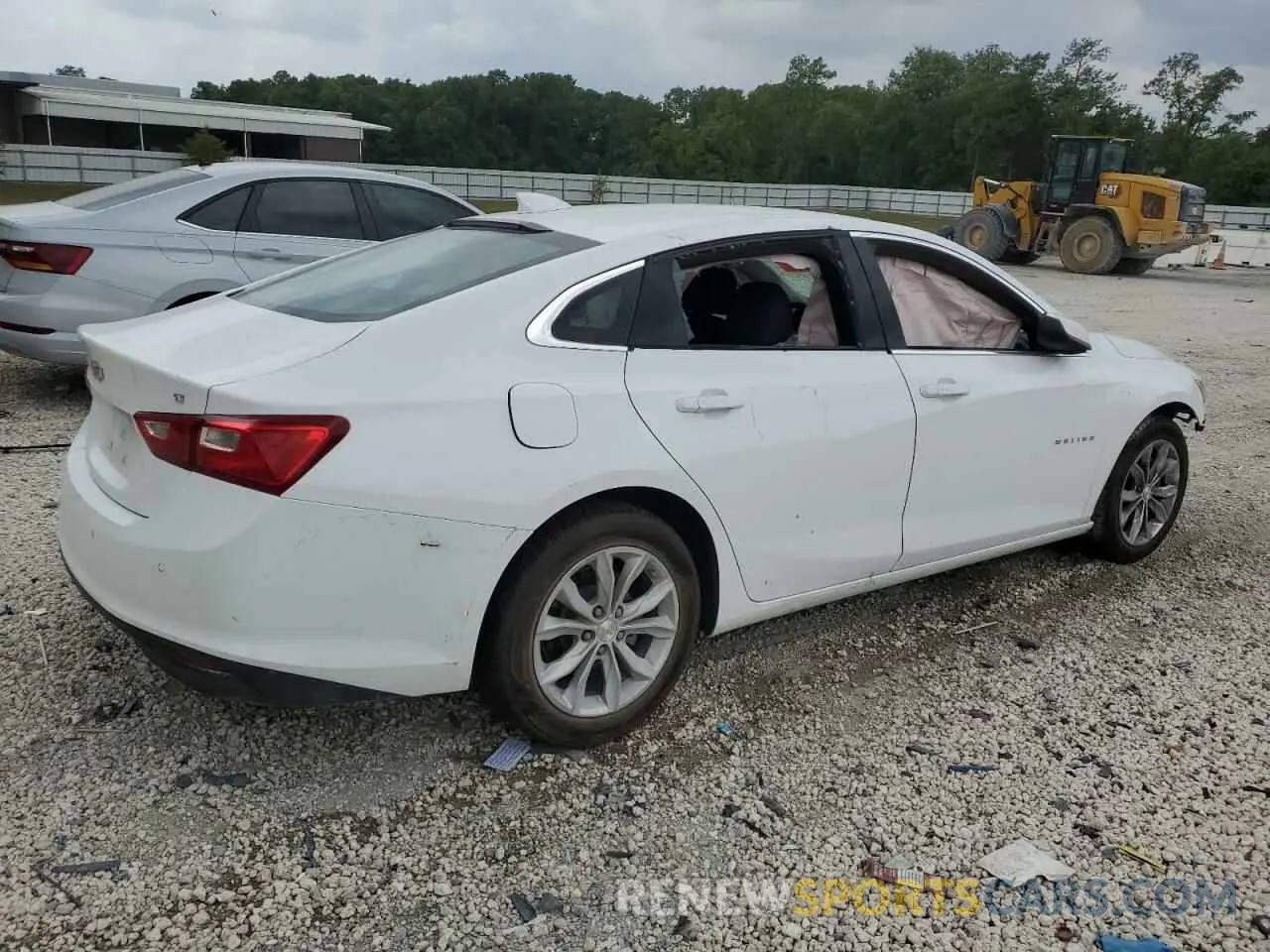 3 fotografías del automóvil dañado 1G1ZD5ST4SF122448 CHEVROLET MALIBU 2025