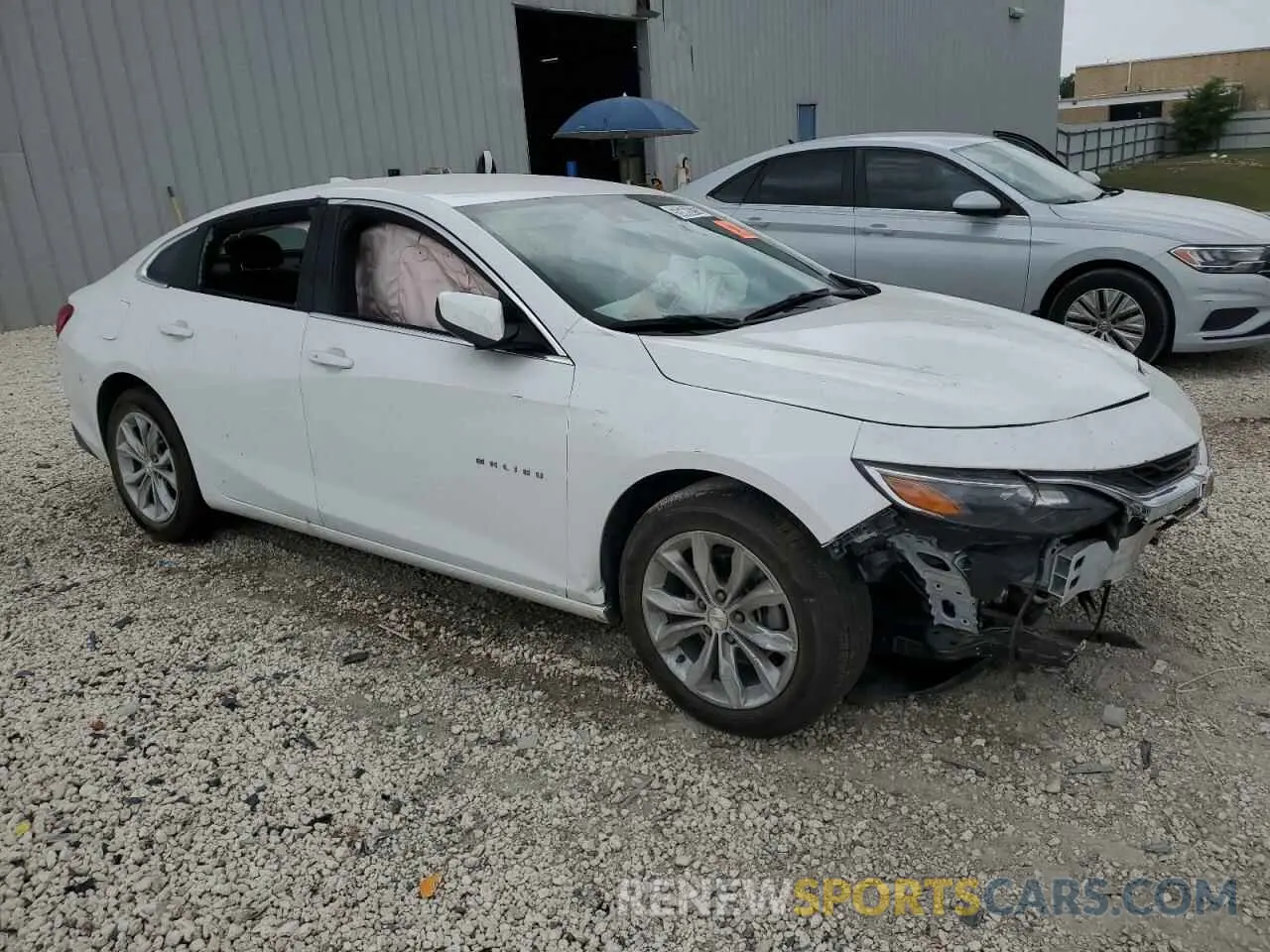 4 fotografías del automóvil dañado 1G1ZD5ST4SF122448 CHEVROLET MALIBU 2025