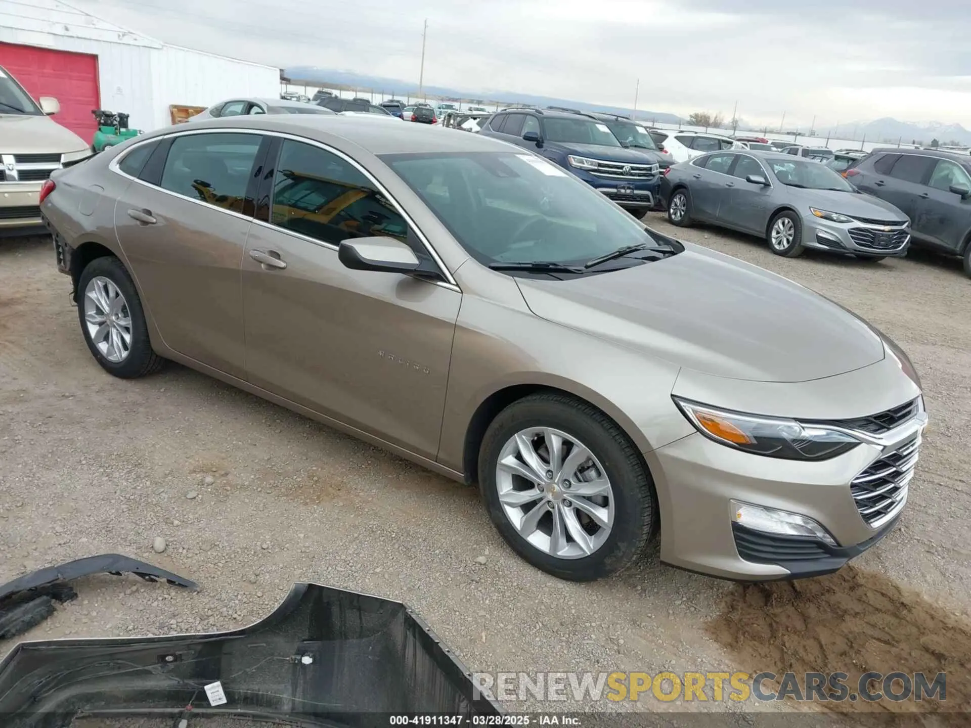 1 fotografías del automóvil dañado 1G1ZD5ST4SF135135 CHEVROLET MALIBU 2025