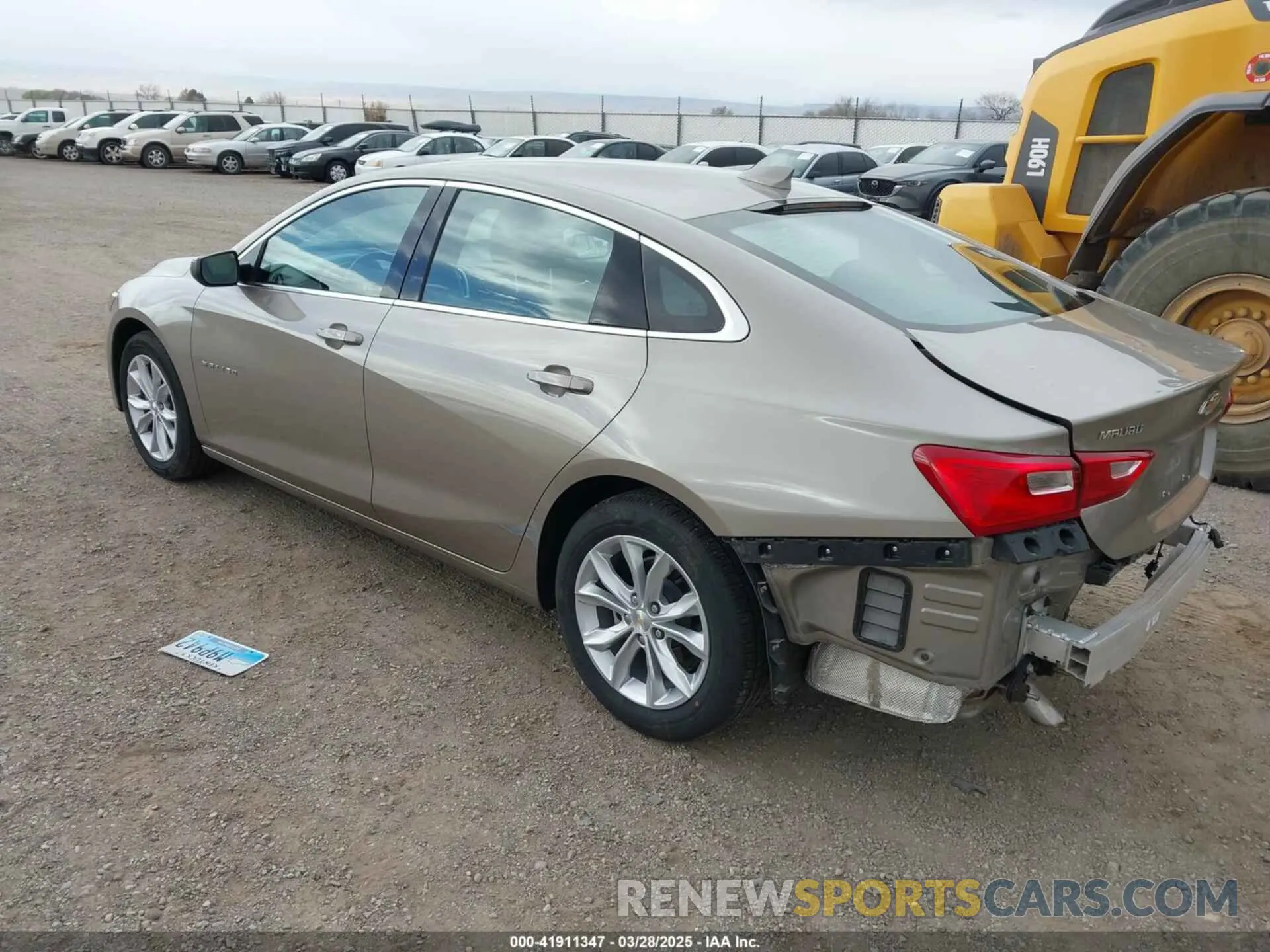 3 fotografías del automóvil dañado 1G1ZD5ST4SF135135 CHEVROLET MALIBU 2025
