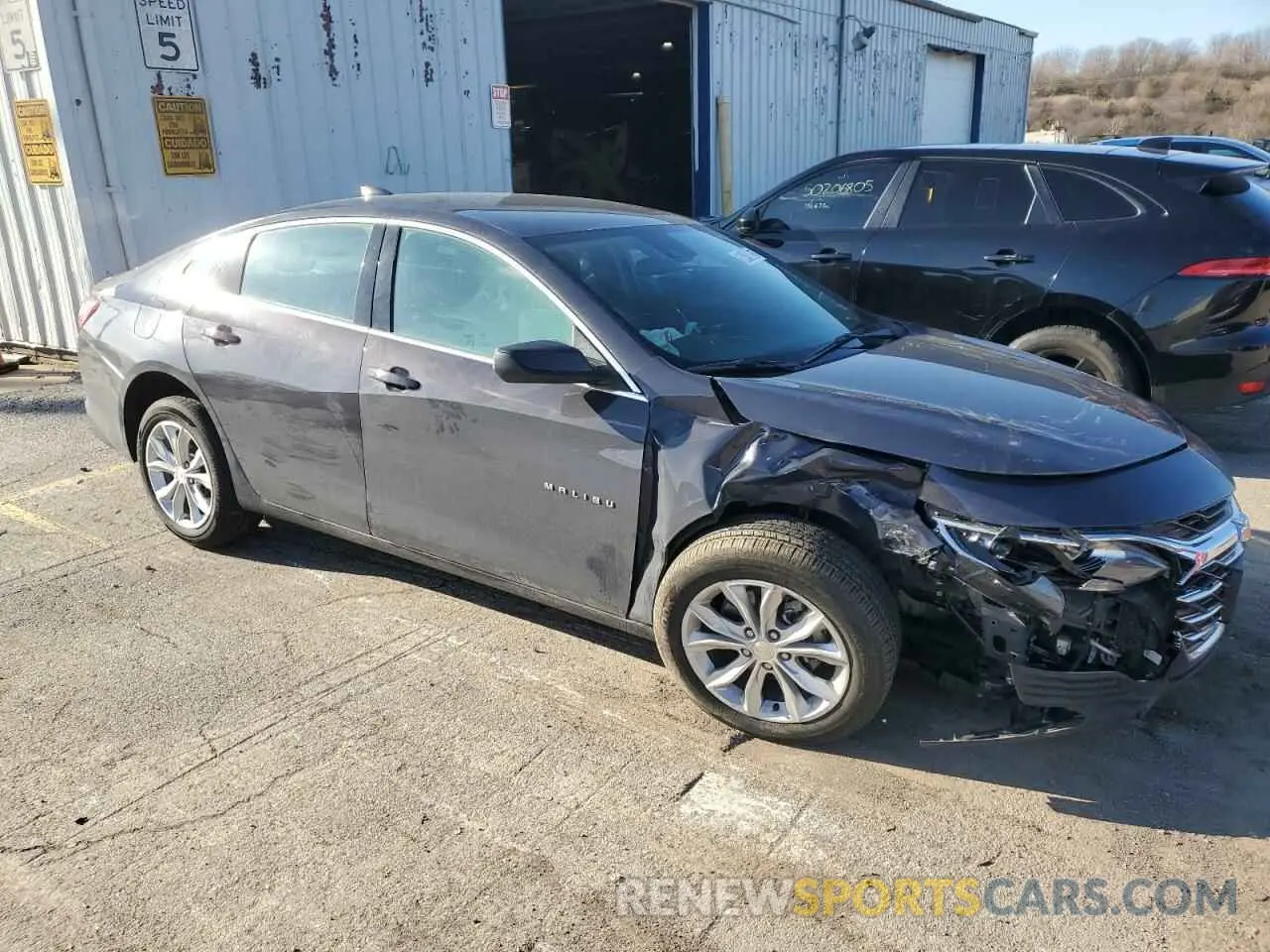 4 fotografías del automóvil dañado 1G1ZD5ST5SF120661 CHEVROLET MALIBU 2025