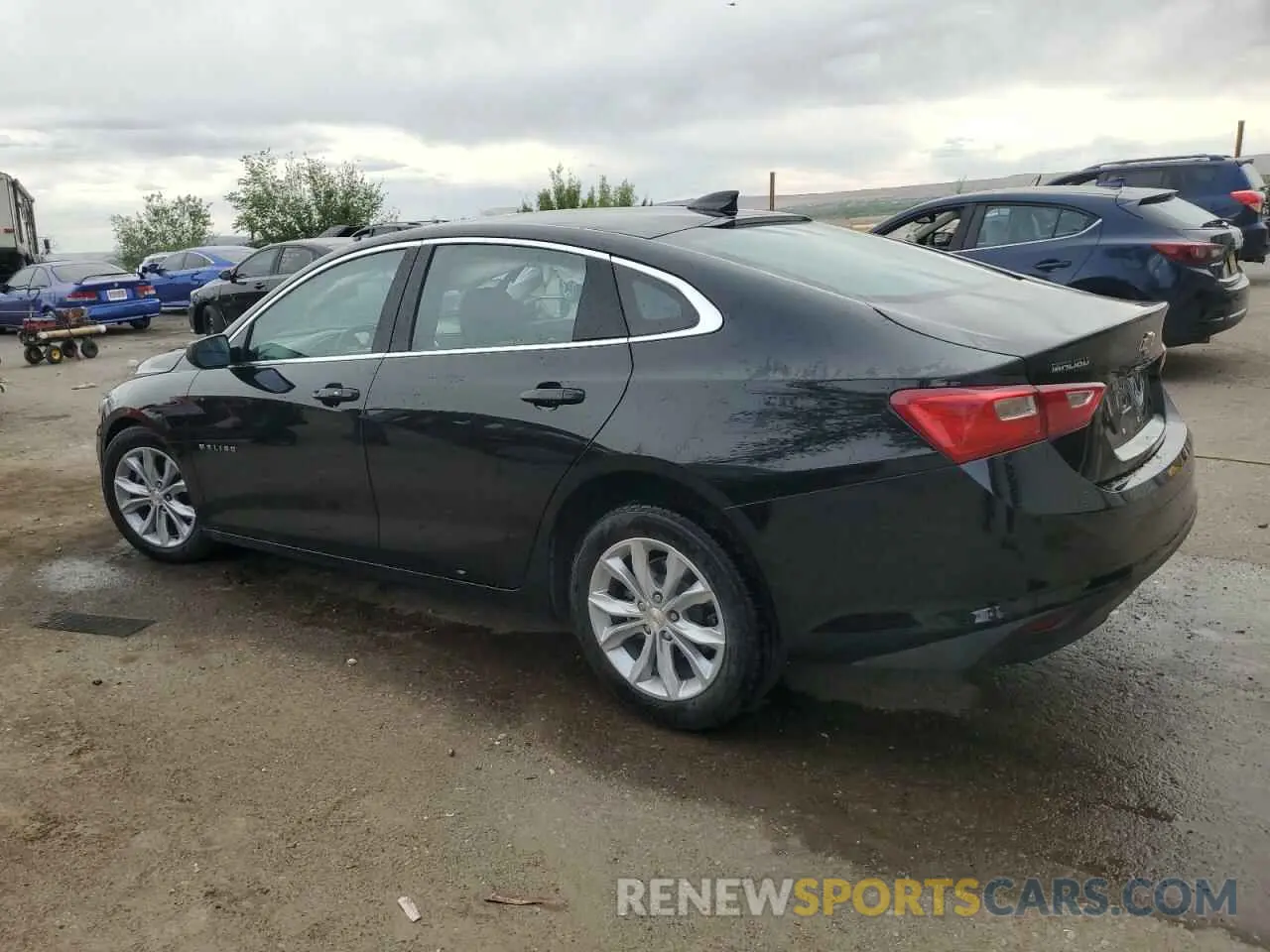 2 fotografías del automóvil dañado 1G1ZD5ST5SF133281 CHEVROLET MALIBU 2025