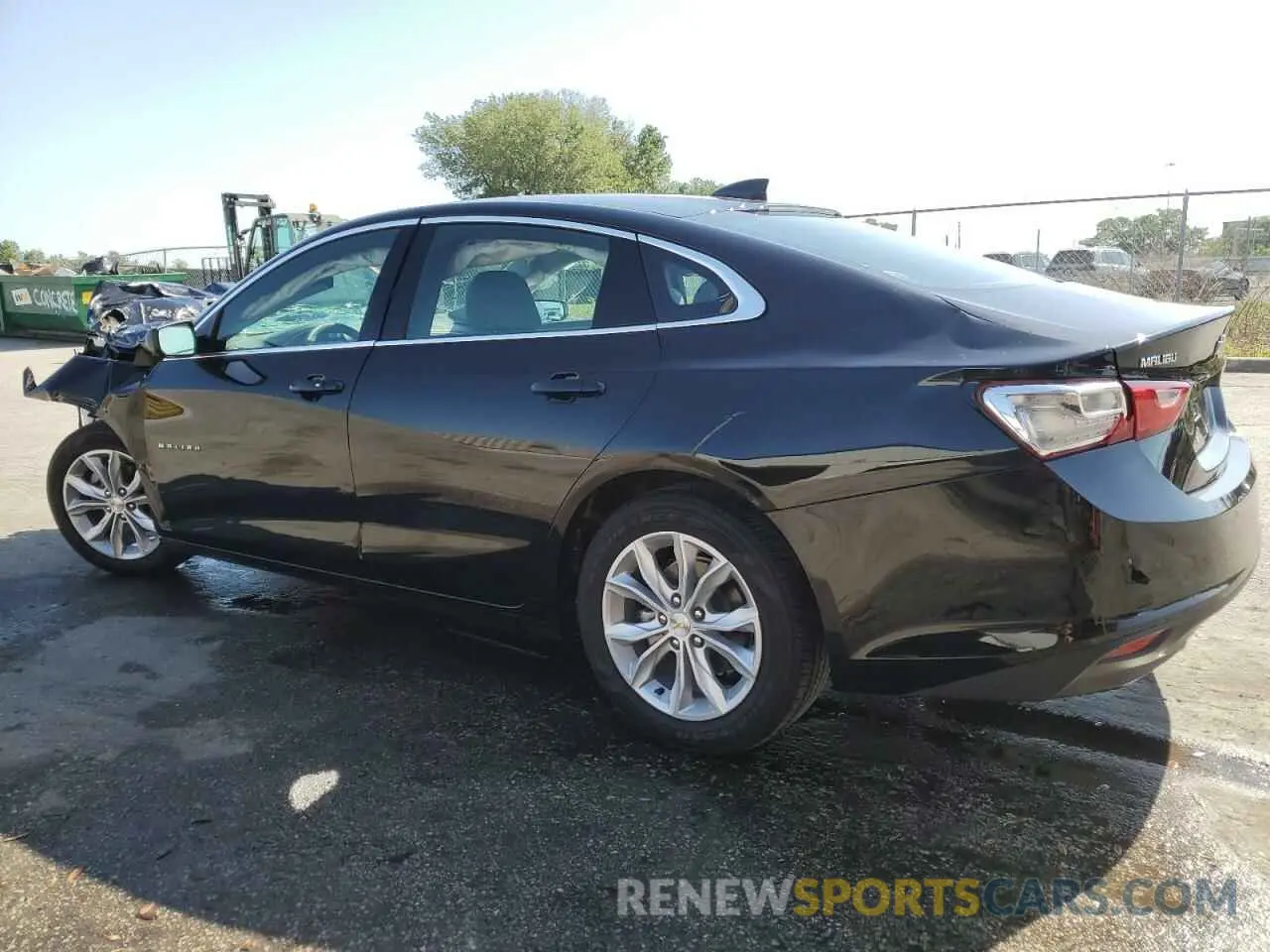 2 fotografías del automóvil dañado 1G1ZD5ST5SF147505 CHEVROLET MALIBU 2025