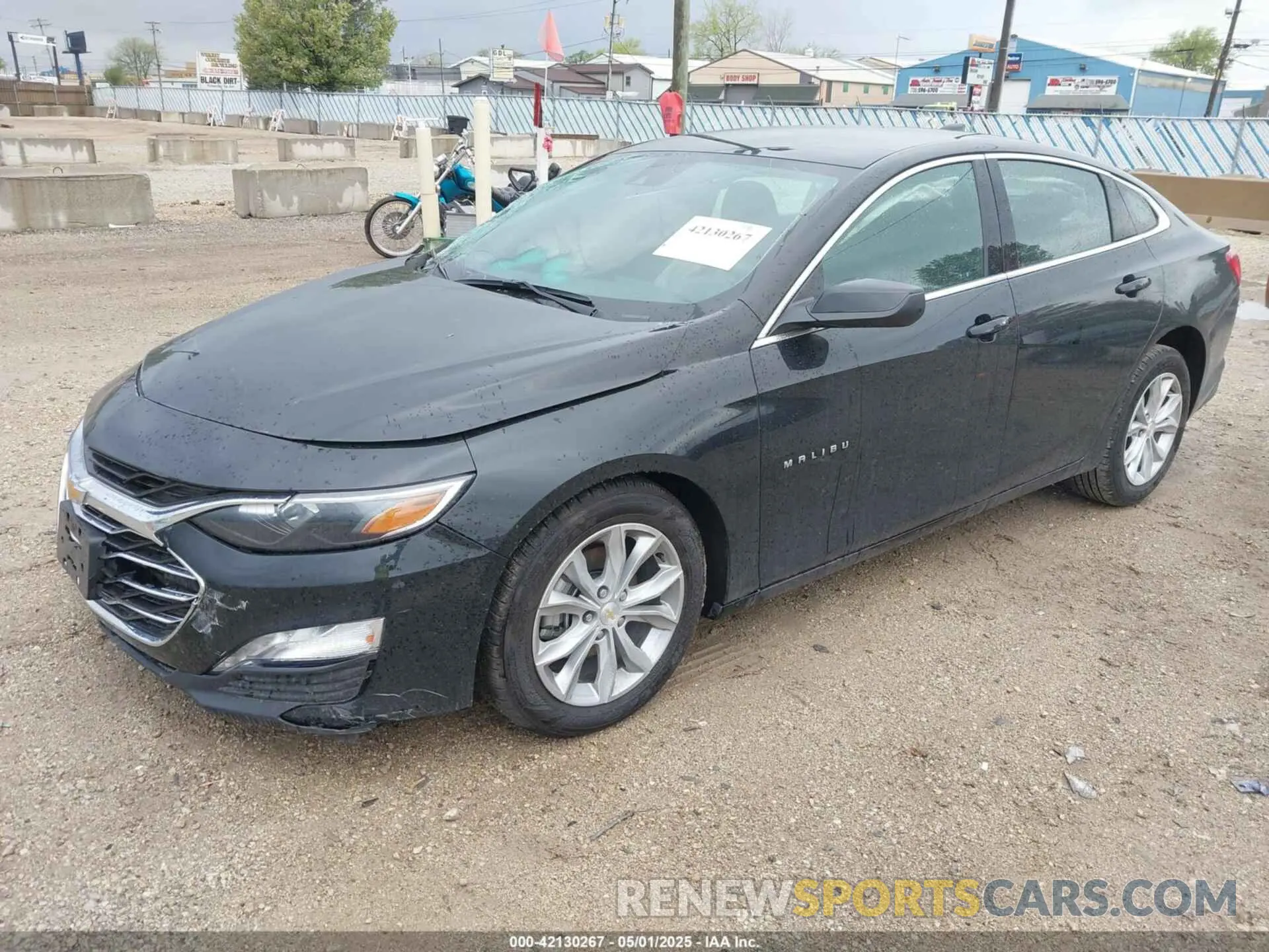 2 fotografías del automóvil dañado 1G1ZD5ST6SF123536 CHEVROLET MALIBU 2025