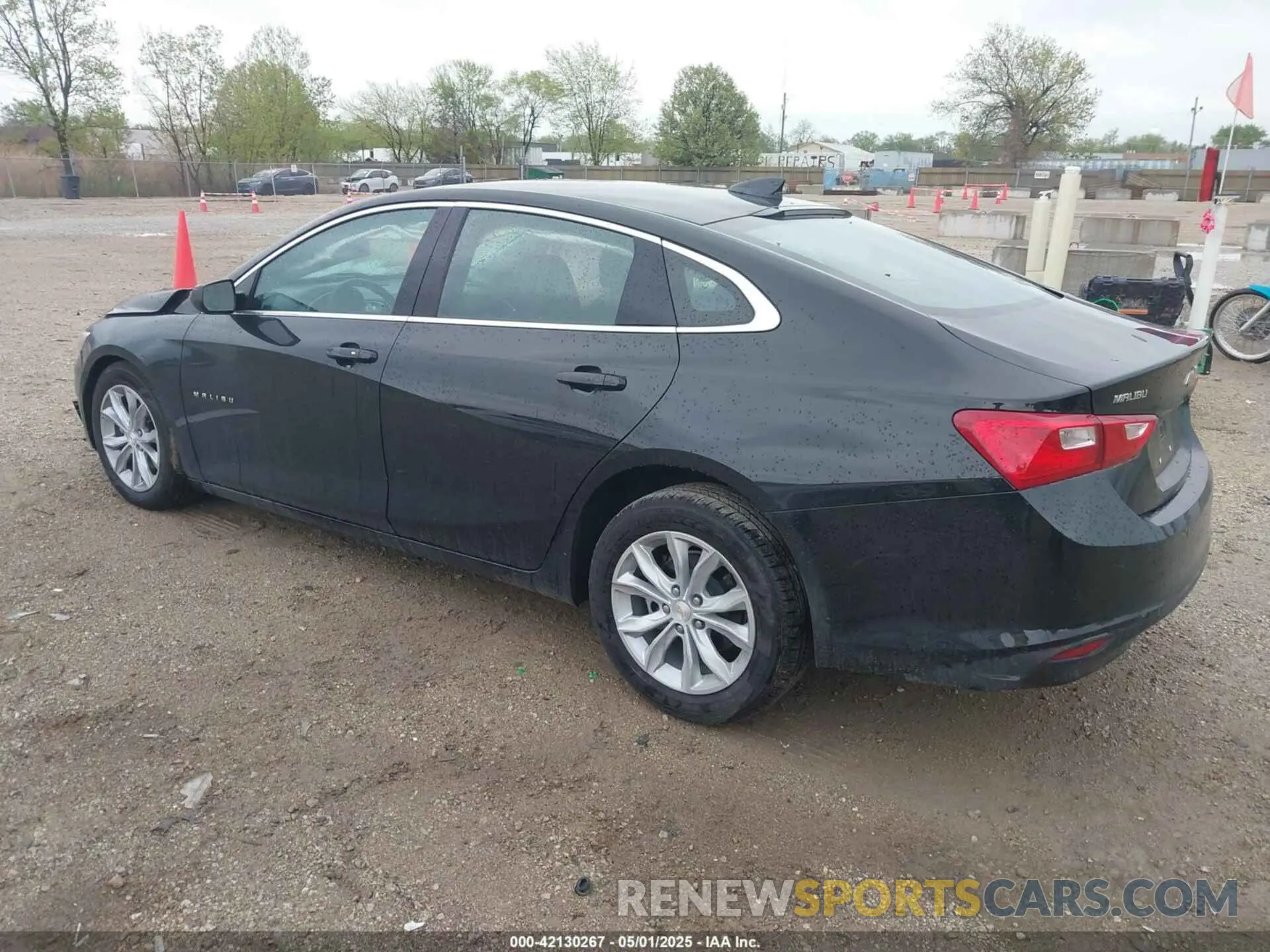 3 fotografías del automóvil dañado 1G1ZD5ST6SF123536 CHEVROLET MALIBU 2025