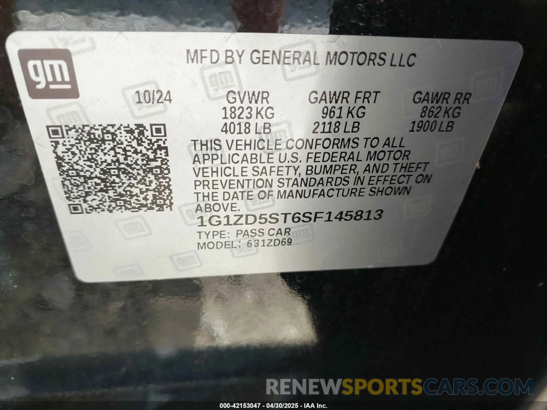 9 fotografías del automóvil dañado 1G1ZD5ST6SF145813 CHEVROLET MALIBU 2025