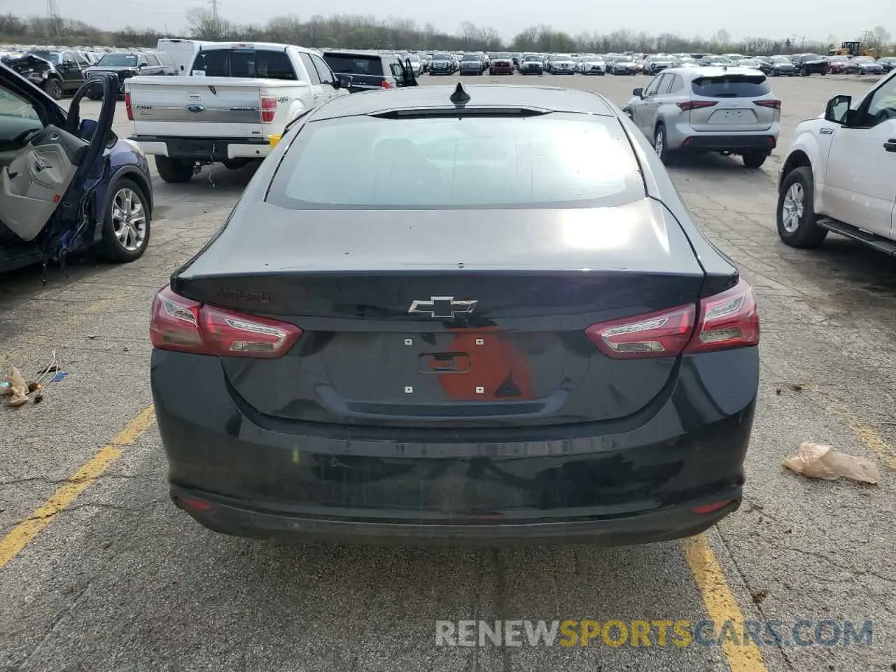 6 fotografías del automóvil dañado 1G1ZD5ST7SF106504 CHEVROLET MALIBU 2025