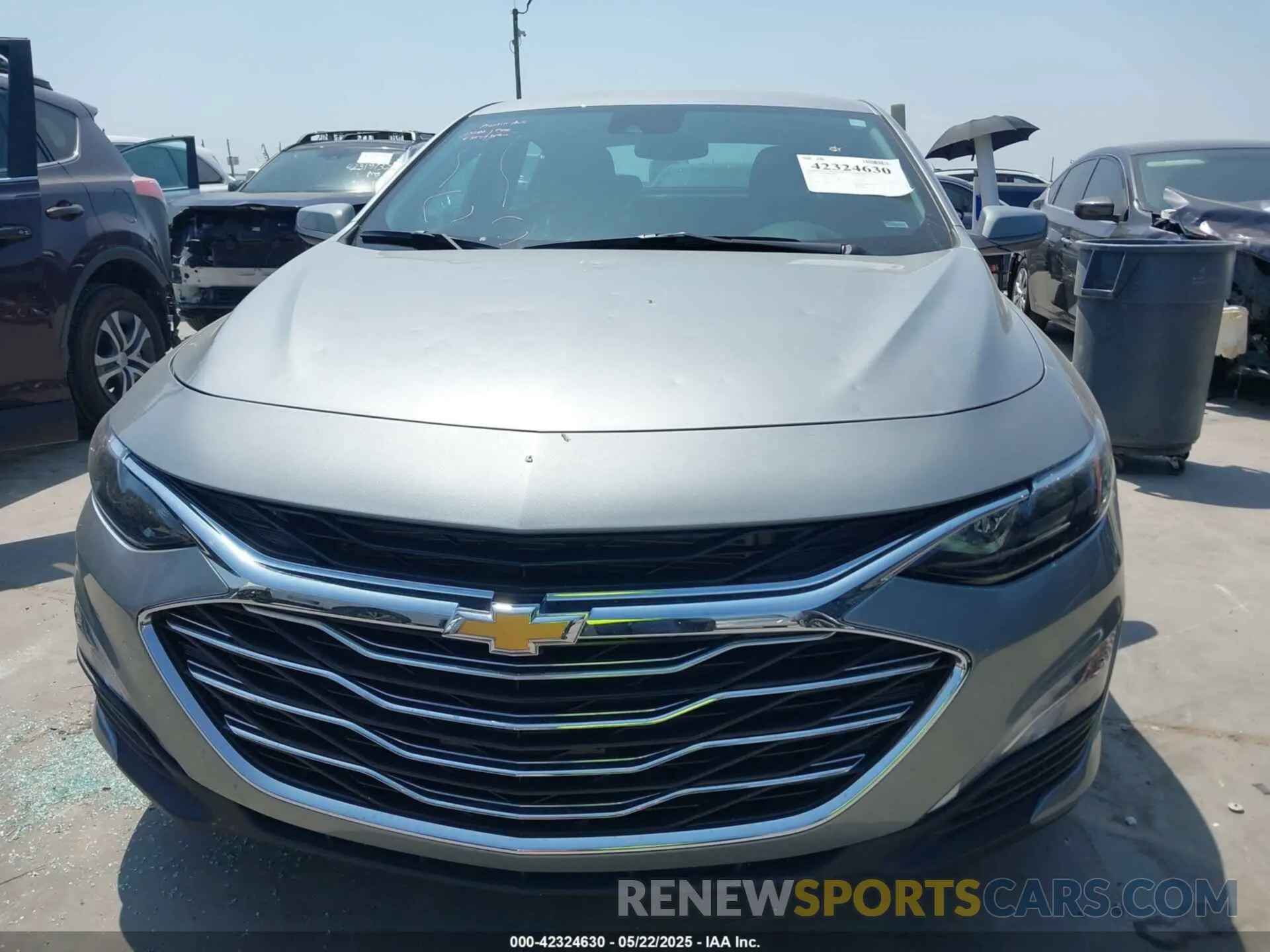 12 fotografías del automóvil dañado 1G1ZD5ST7SF122153 CHEVROLET MALIBU 2025