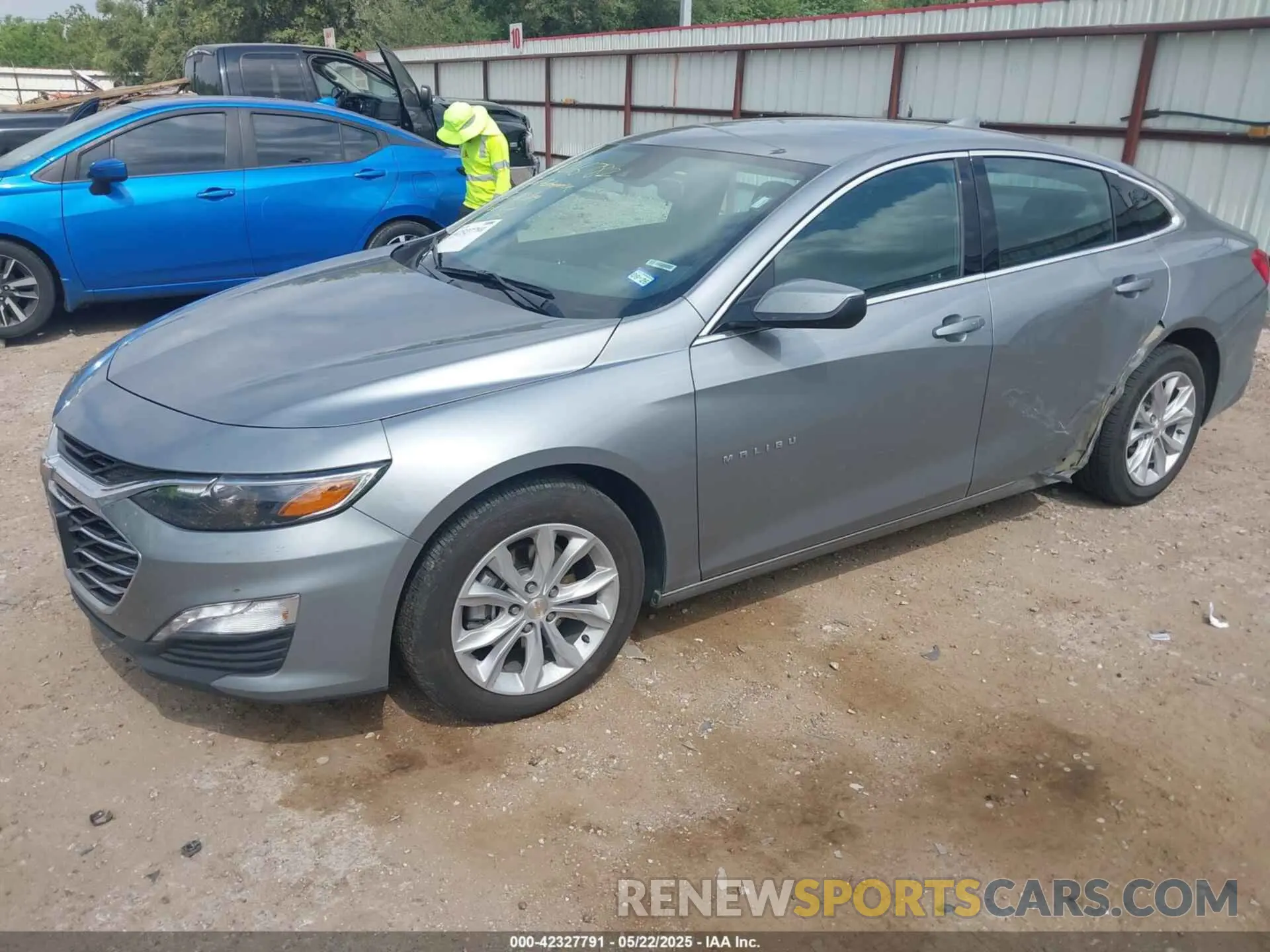 2 fotografías del automóvil dañado 1G1ZD5ST7SF124470 CHEVROLET MALIBU 2025
