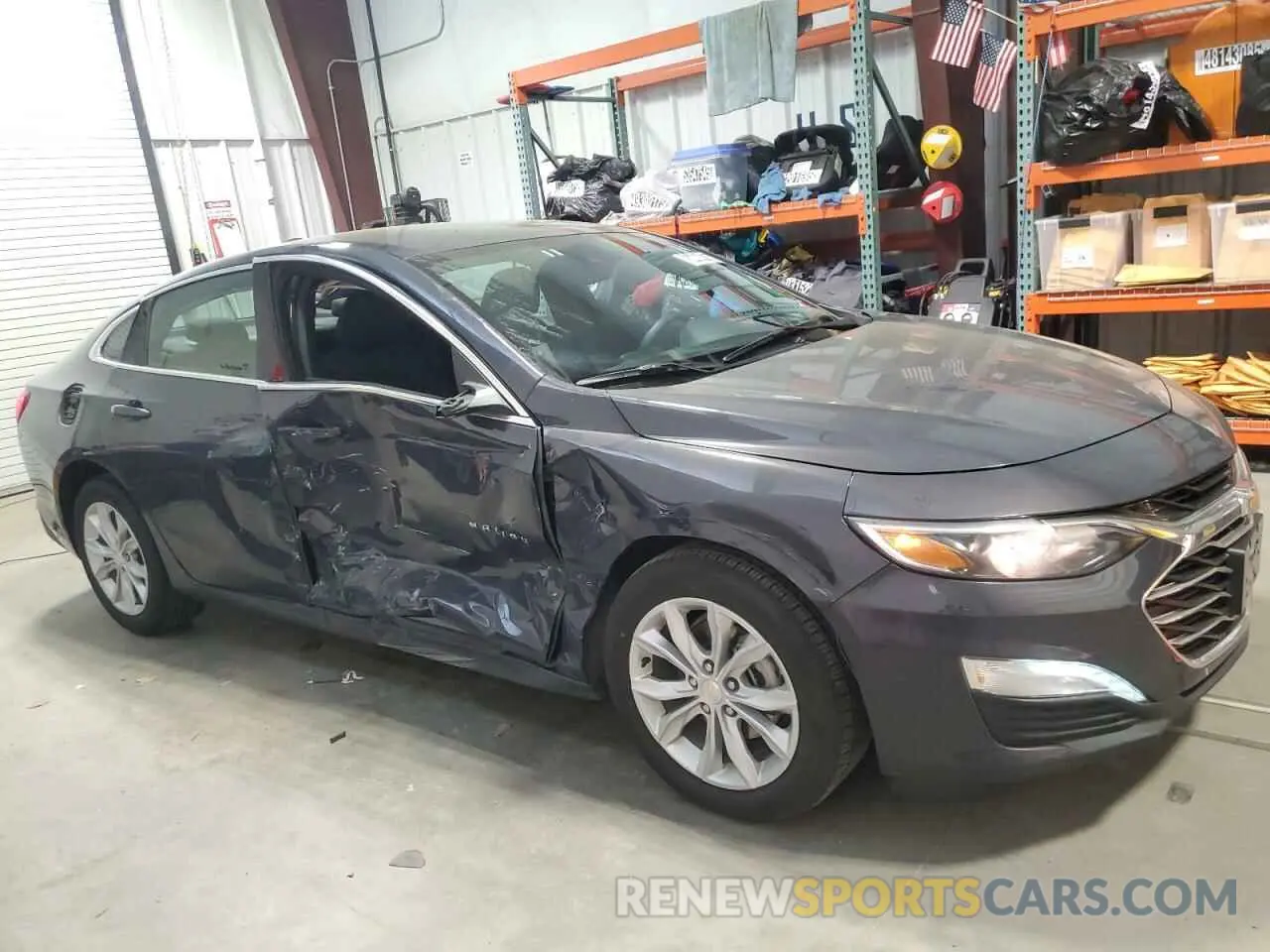 4 fotografías del automóvil dañado 1G1ZD5ST7SF134514 CHEVROLET MALIBU 2025