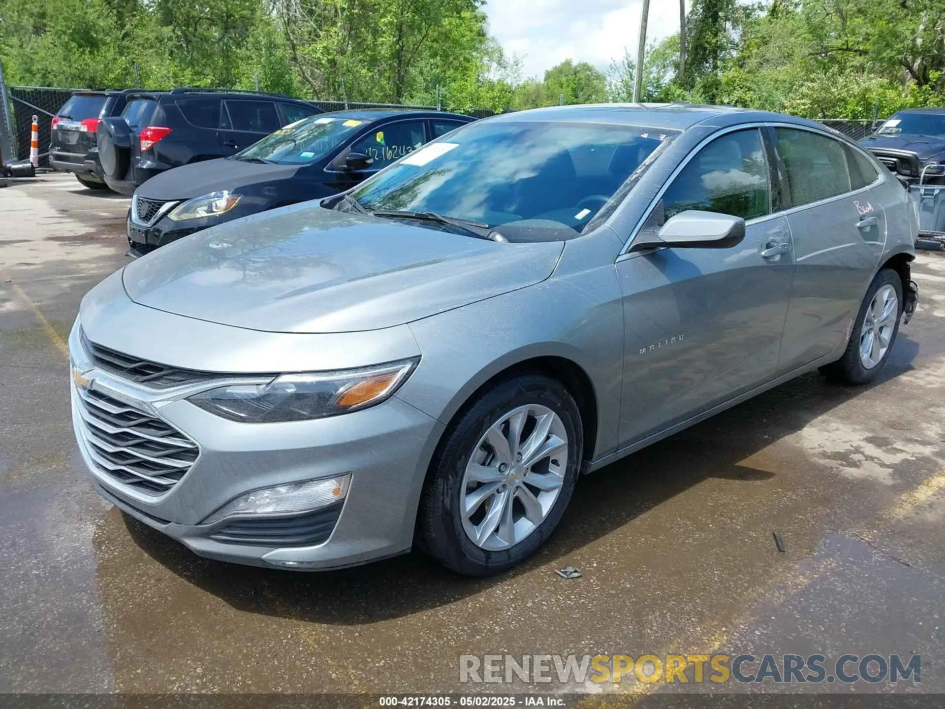2 fotografías del automóvil dañado 1G1ZD5ST7SF135128 CHEVROLET MALIBU 2025