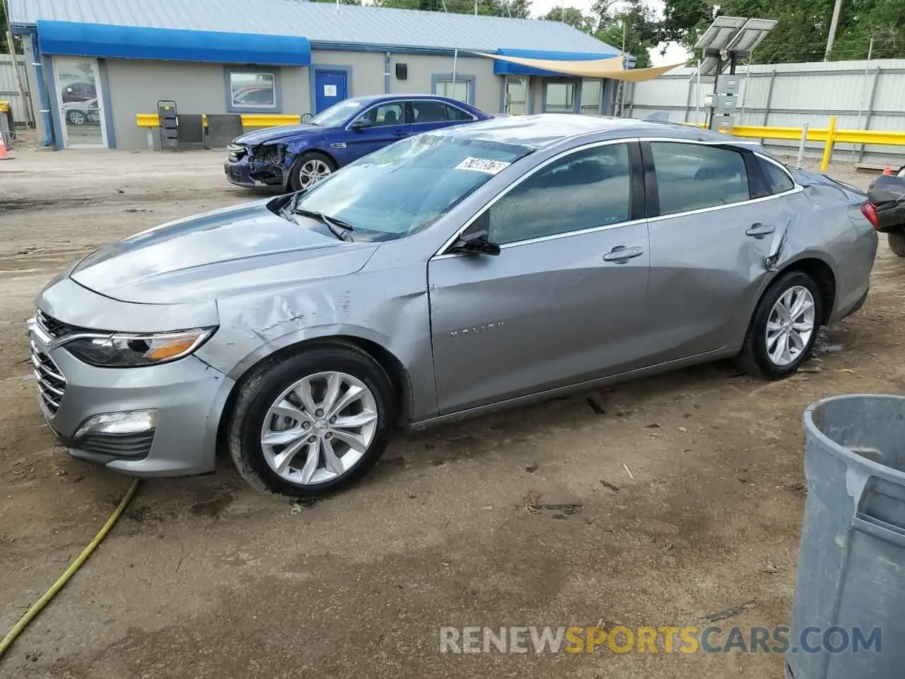 1 fotografías del automóvil dañado 1G1ZD5ST8SF139365 CHEVROLET MALIBU 2025