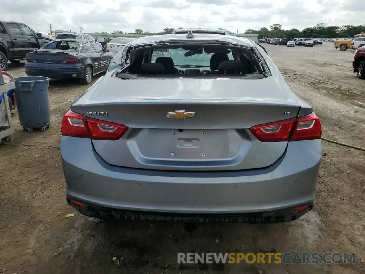 6 fotografías del automóvil dañado 1G1ZD5ST8SF139365 CHEVROLET MALIBU 2025