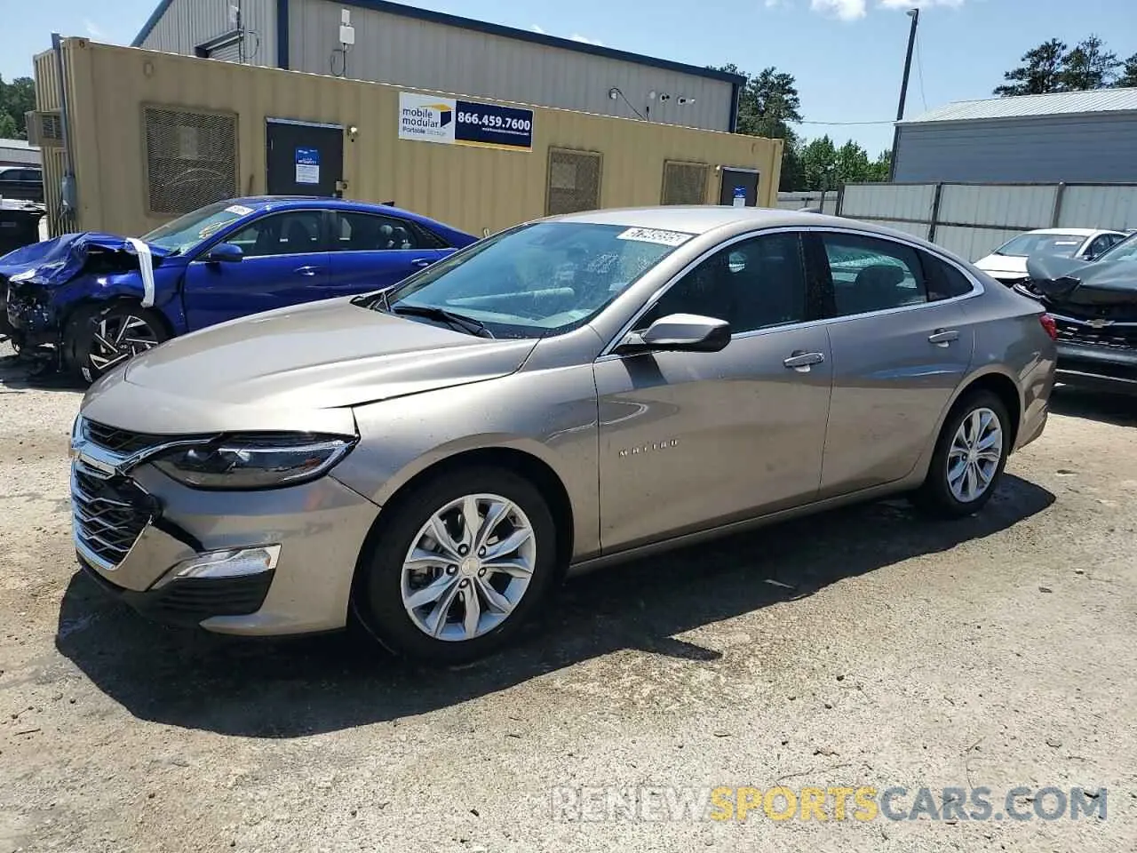 1 fotografías del automóvil dañado 1G1ZD5ST8SF147109 CHEVROLET MALIBU 2025