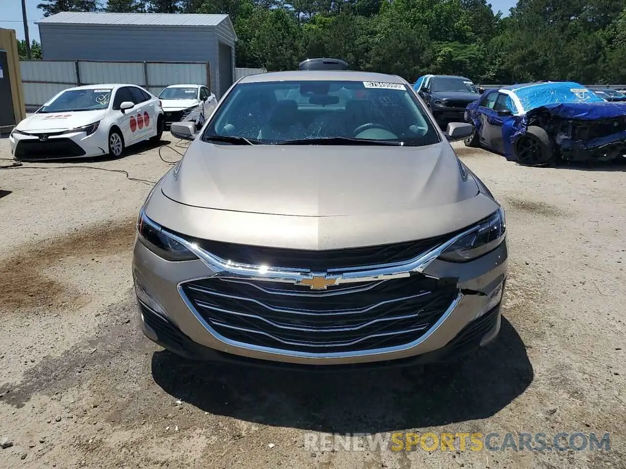 5 fotografías del automóvil dañado 1G1ZD5ST8SF147109 CHEVROLET MALIBU 2025