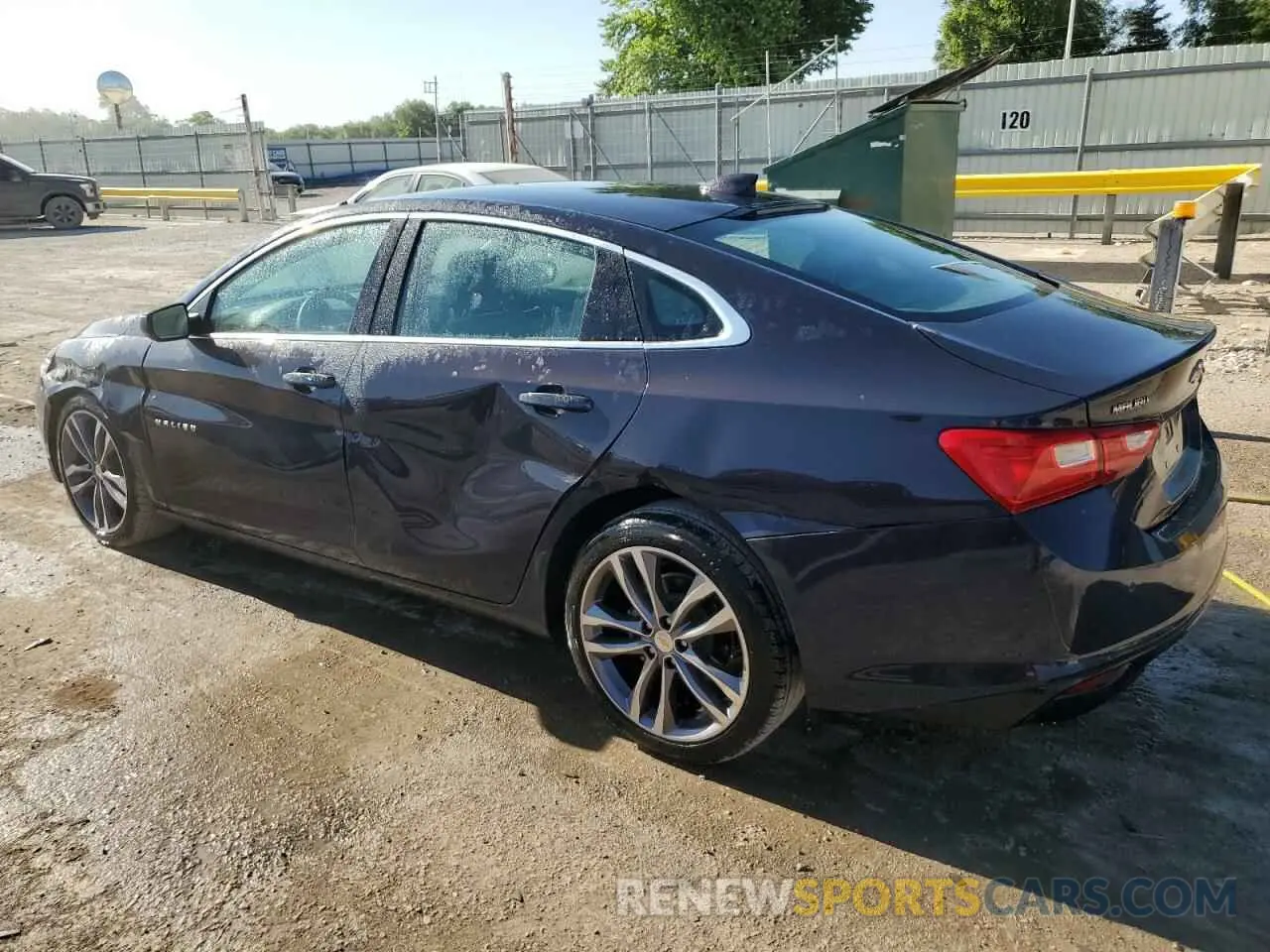 2 fotografías del automóvil dañado 1G1ZD5ST8SF150558 CHEVROLET MALIBU 2025