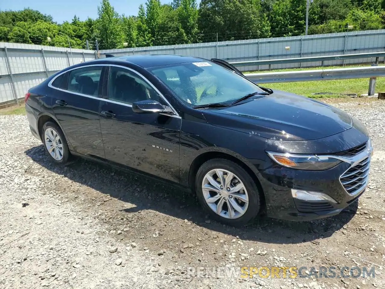 4 fotografías del automóvil dañado 1G1ZD5ST9SF118802 CHEVROLET MALIBU 2025