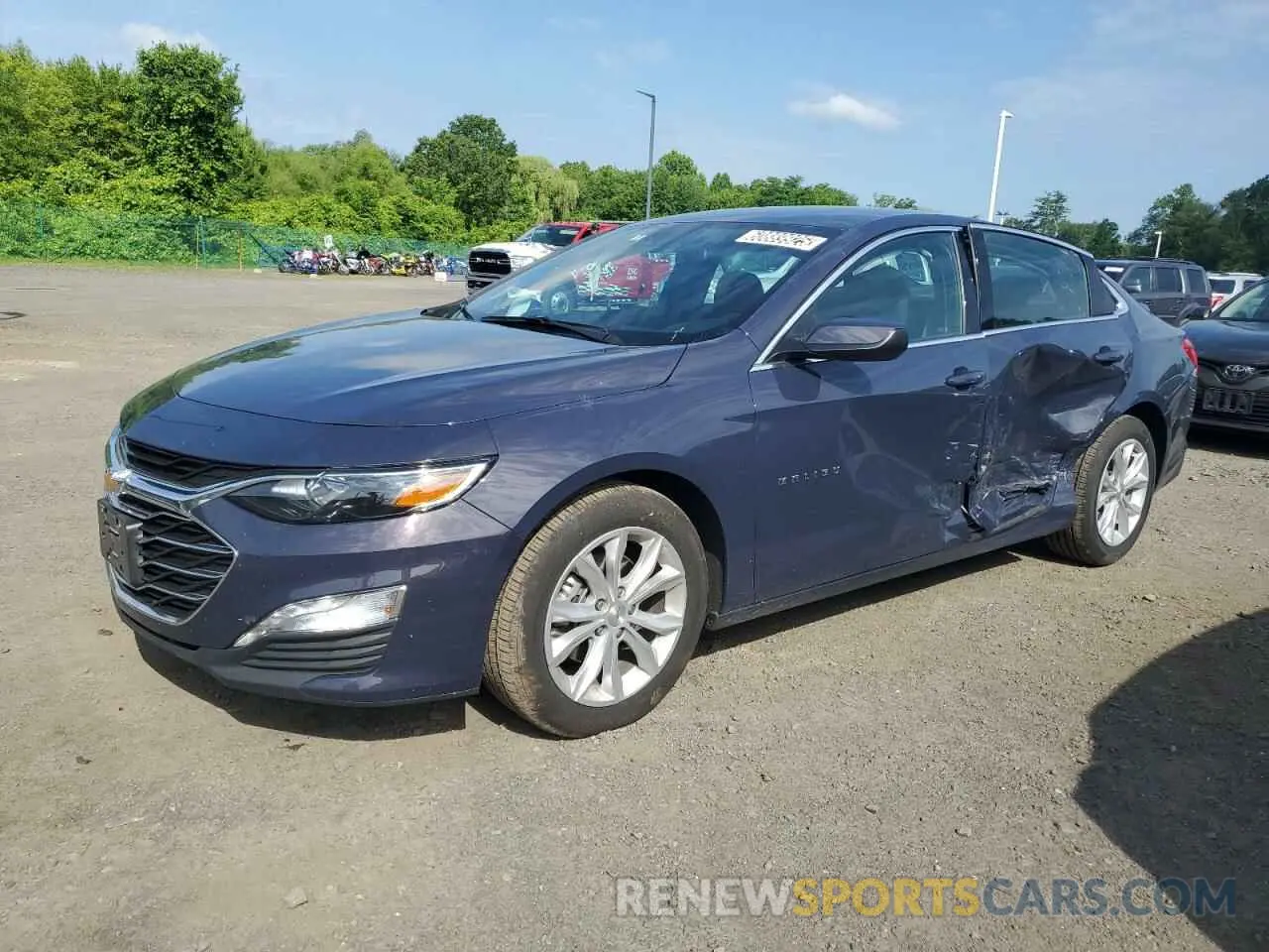 1 fotografías del automóvil dañado 1G1ZD5ST9SF127001 CHEVROLET MALIBU 2025