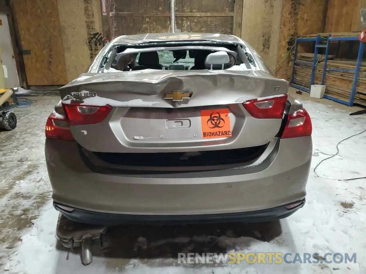6 fotografías del automóvil dañado 1G1ZD5ST9SF151671 CHEVROLET MALIBU 2025