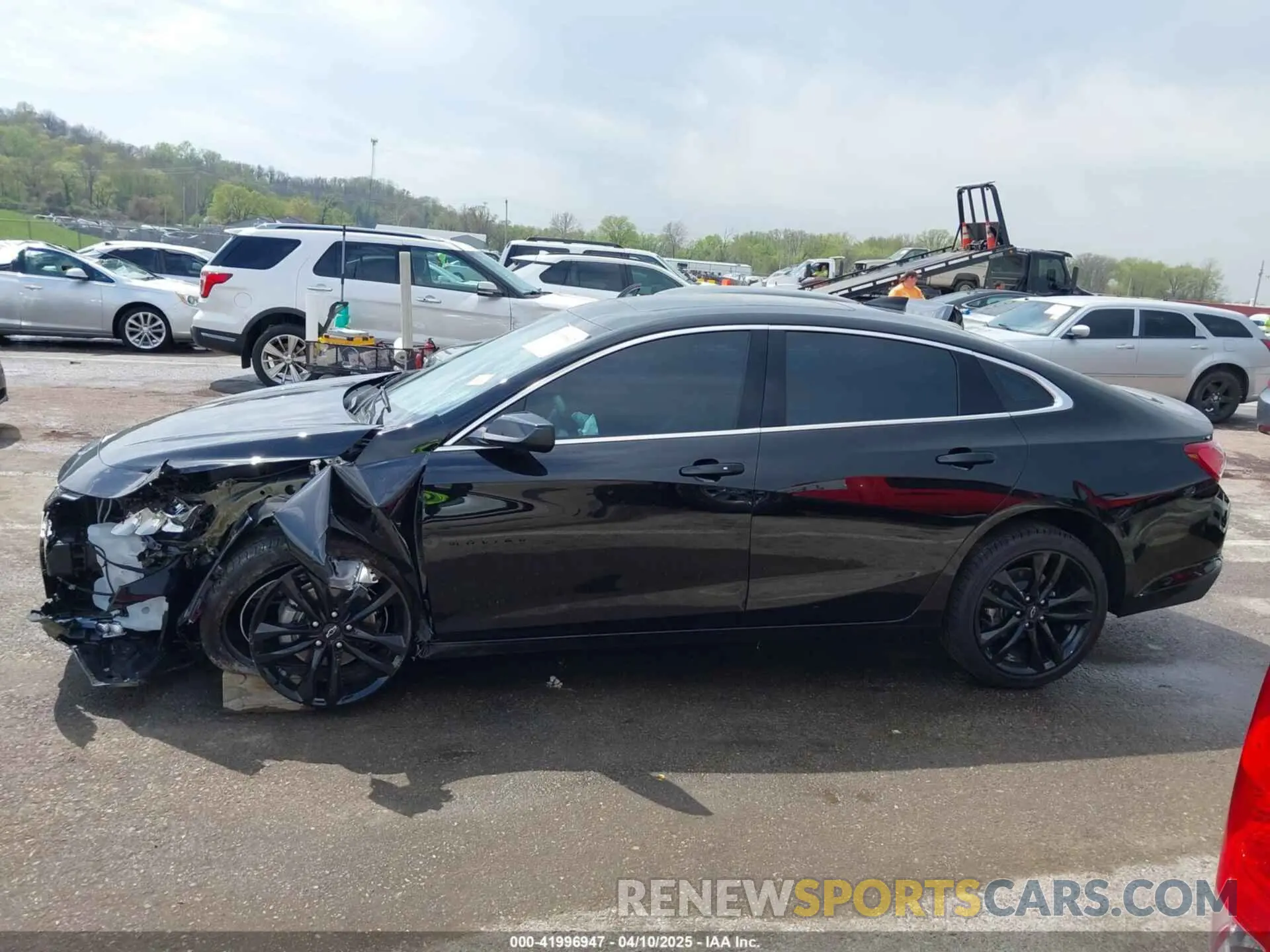 14 fotografías del automóvil dañado 1G1ZE5ST0SF129104 CHEVROLET MALIBU 2025