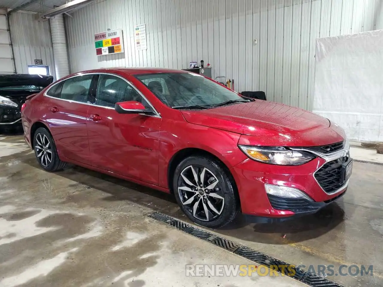 4 fotografías del automóvil dañado 1G1ZG5ST0SF111146 CHEVROLET MALIBU 2025