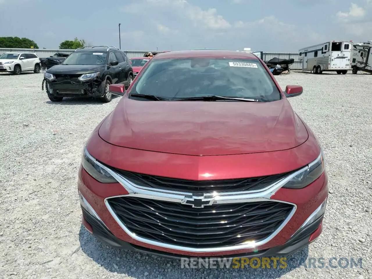 5 fotografías del automóvil dañado 1G1ZG5ST7SF137162 CHEVROLET MALIBU 2025