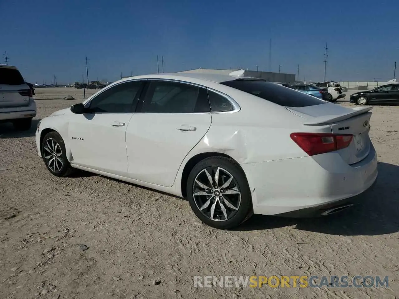 2 fotografías del automóvil dañado 1G1ZG5ST8SF114232 CHEVROLET MALIBU 2025