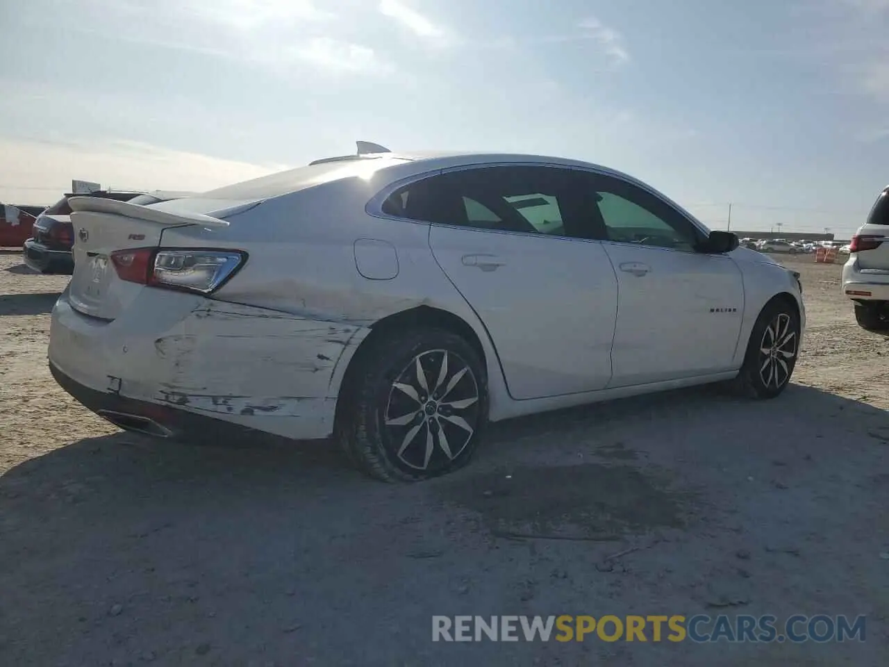 3 fotografías del automóvil dañado 1G1ZG5ST8SF114232 CHEVROLET MALIBU 2025