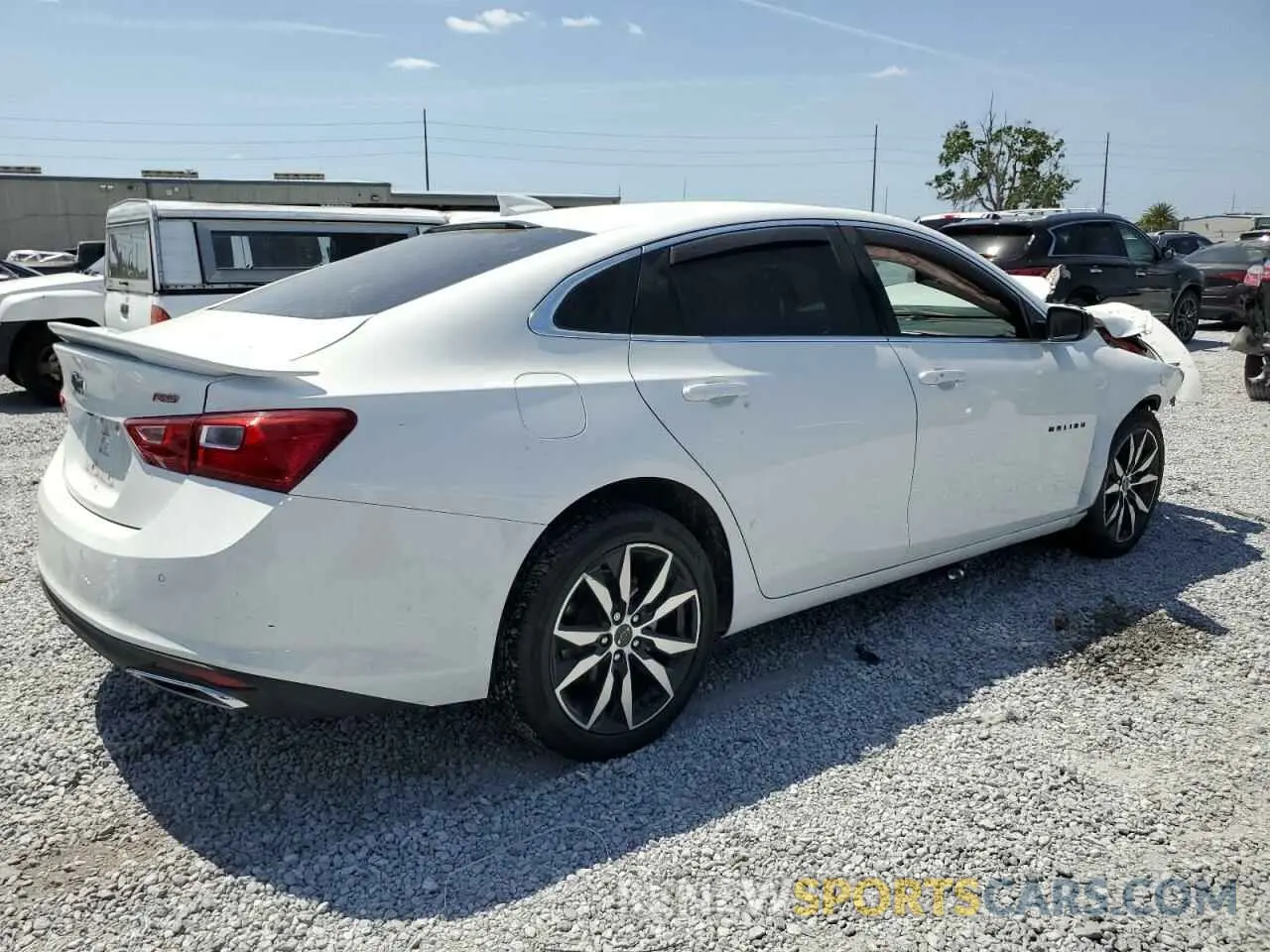 3 fotografías del automóvil dañado 1G1ZG5STXSF113924 CHEVROLET MALIBU 2025