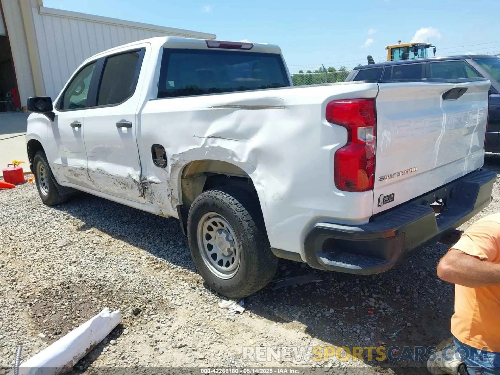 3 fotografías del automóvil dañado 1GCPWAEF5KZ177299 CHEVROLET SILVERADO 1500 2019