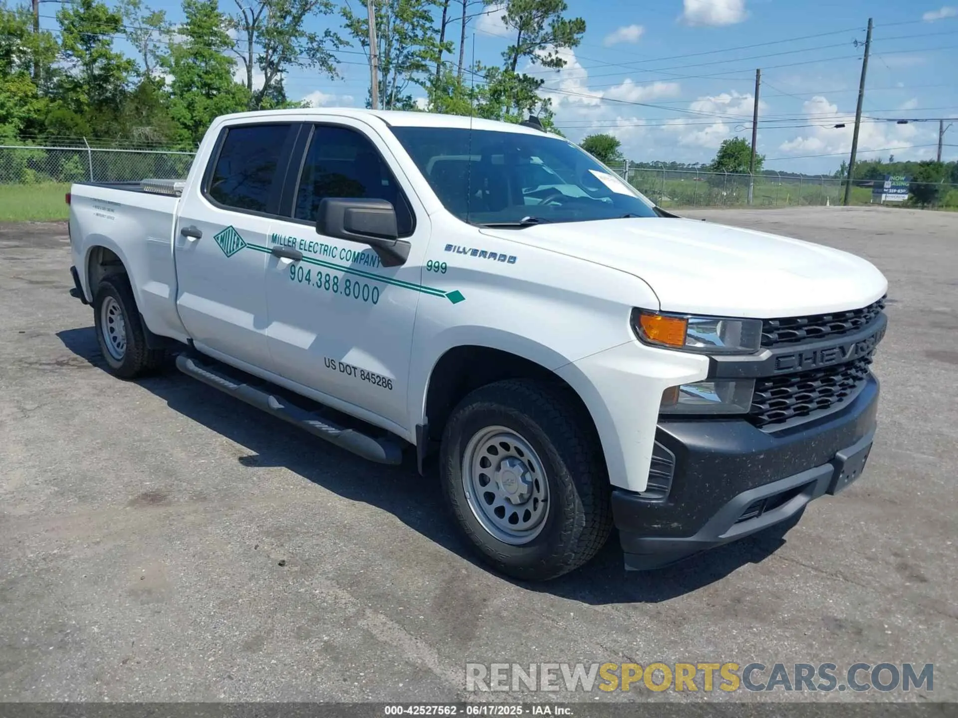 1 fotografías del automóvil dañado 1GCPWAEF8KZ363824 CHEVROLET SILVERADO 1500 2019