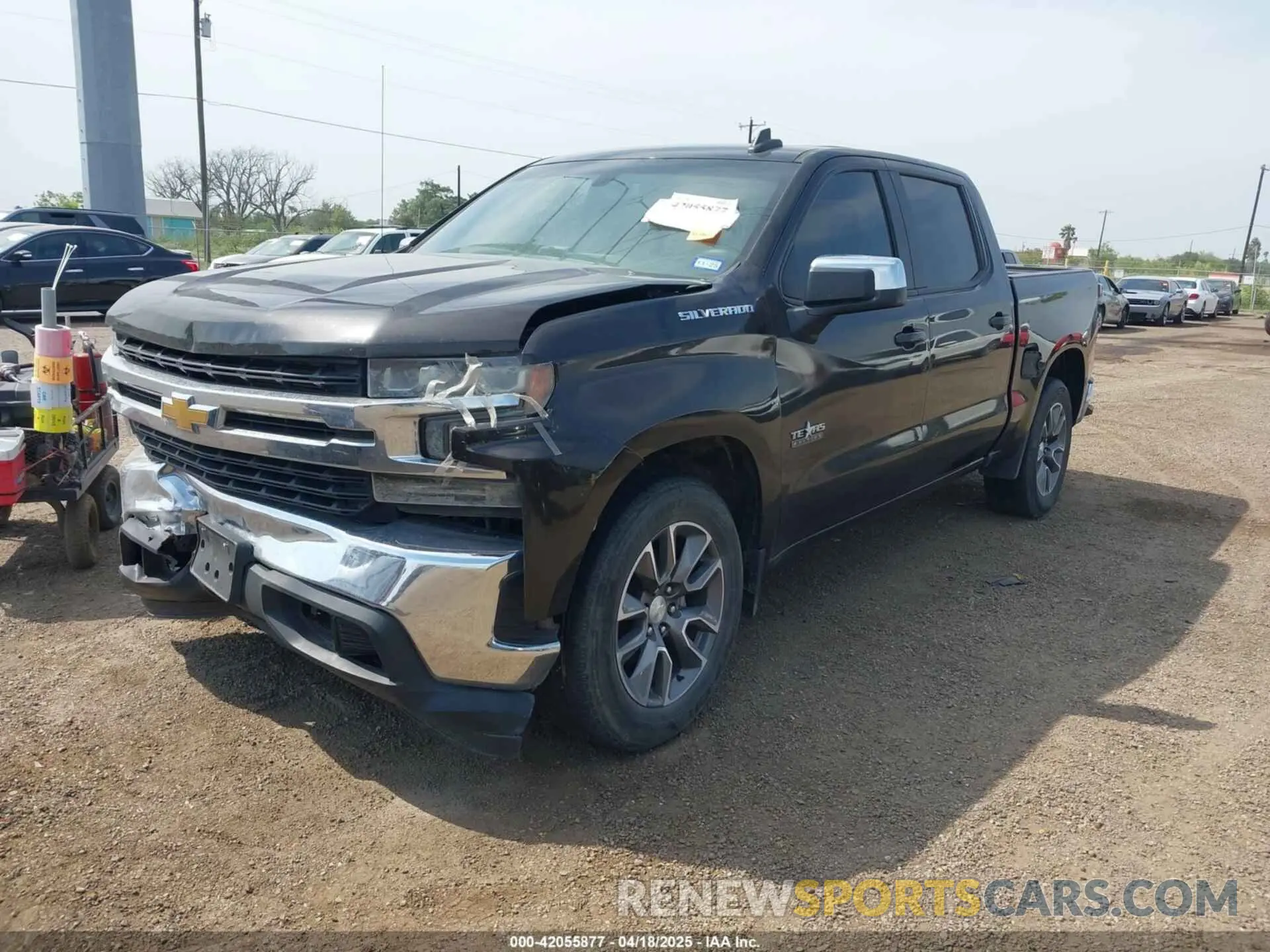 2 fotografías del automóvil dañado 1GCPWCED8KZ355412 CHEVROLET SILVERADO 1500 2019