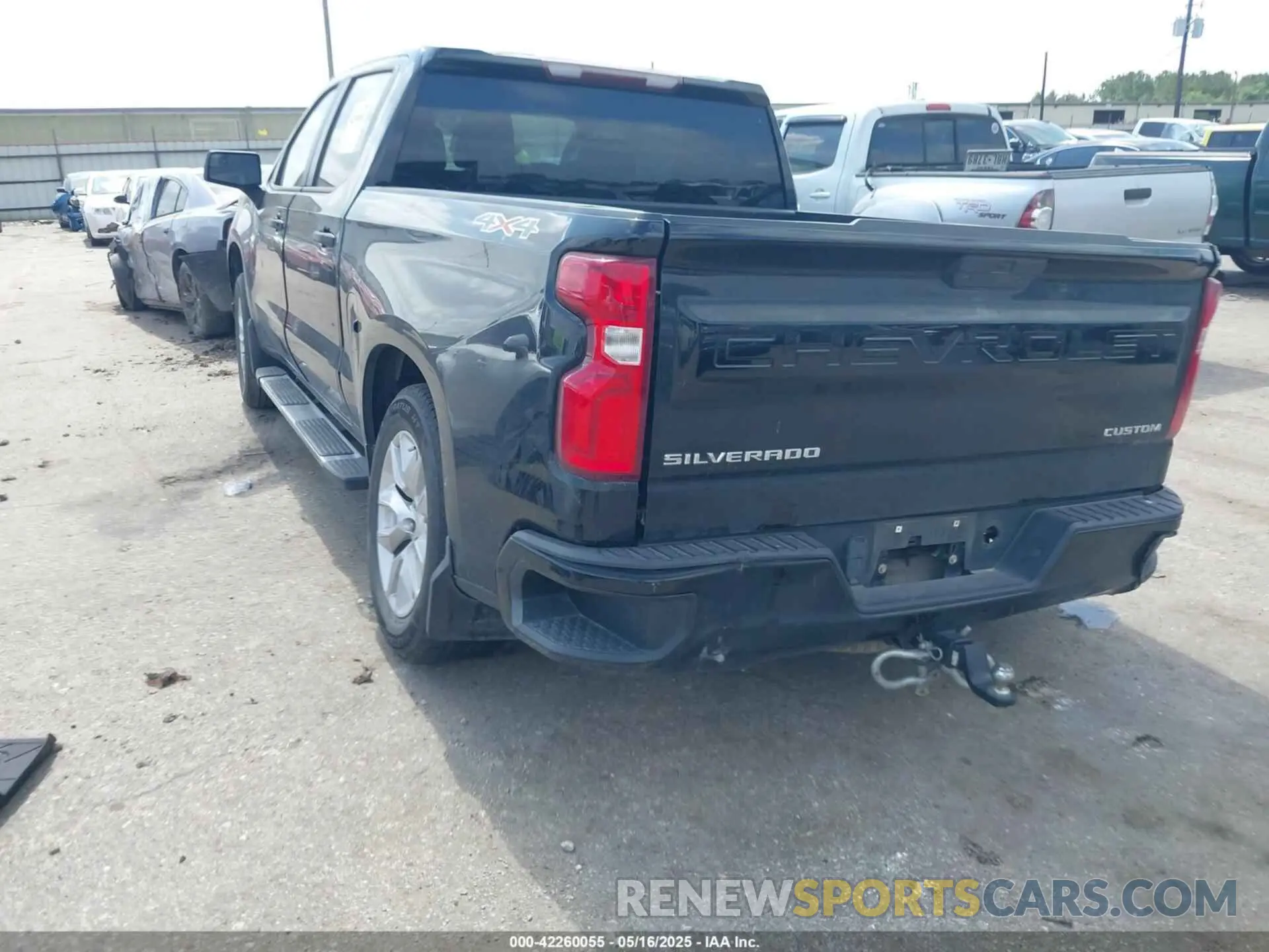 3 fotografías del automóvil dañado 1GCPYBEH4KZ227191 CHEVROLET SILVERADO 1500 2019