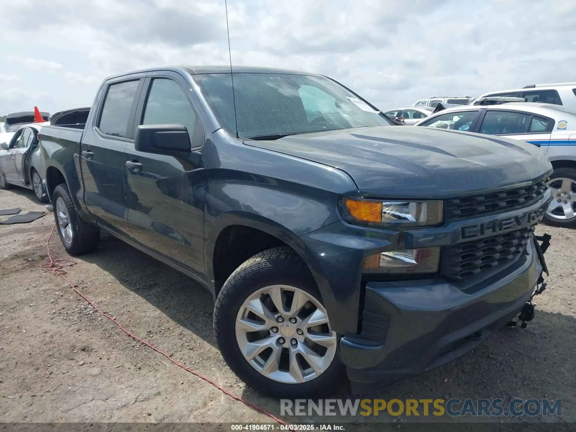 1 fotografías del automóvil dañado 1GCPYBEH6KZ250648 CHEVROLET SILVERADO 1500 2019