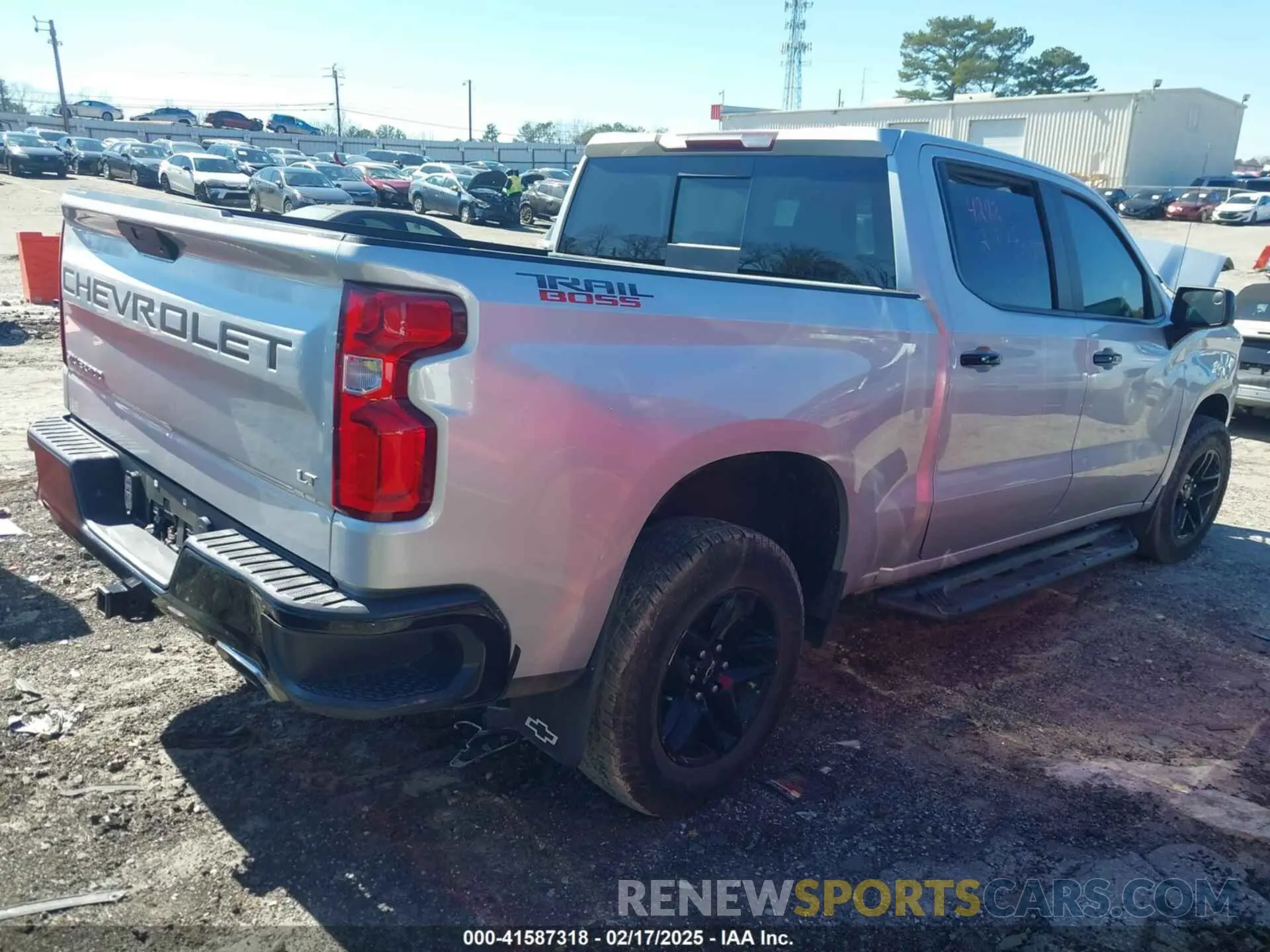 4 fotografías del automóvil dañado 1GCPYFED2KZ234242 CHEVROLET SILVERADO 1500 2019