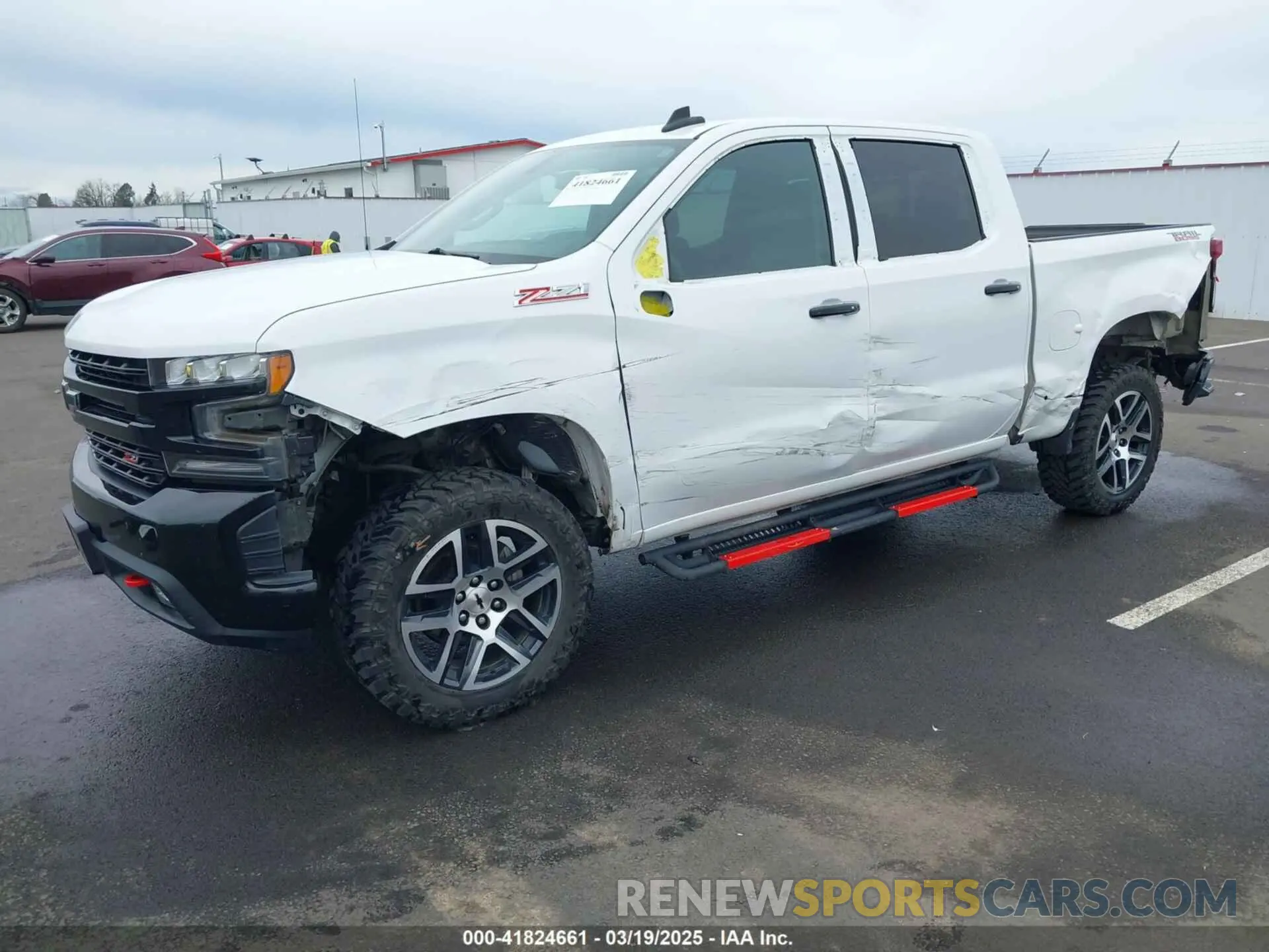 2 fotografías del automóvil dañado 1GCPYFED2KZ261473 CHEVROLET SILVERADO 1500 2019
