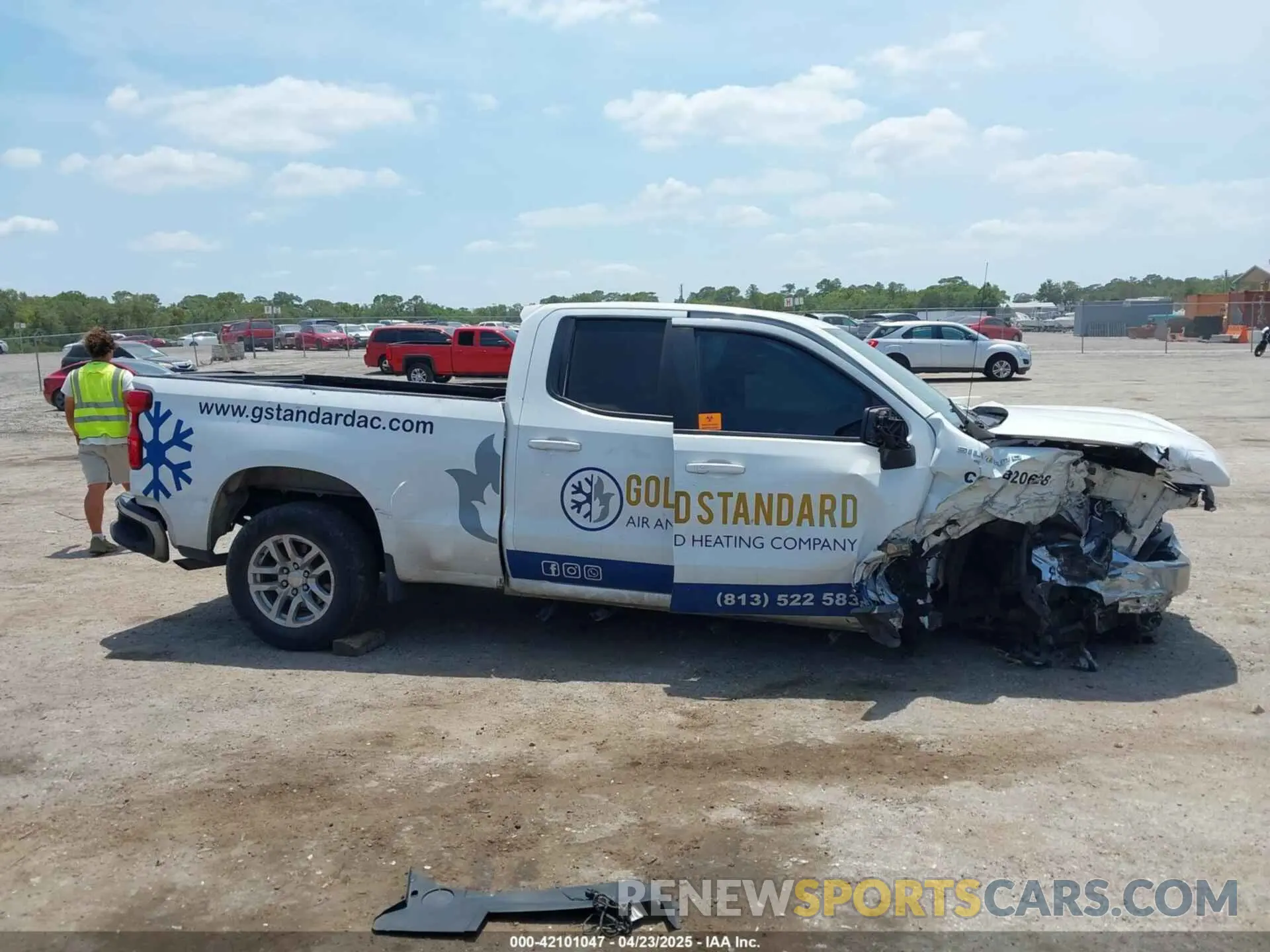 13 fotografías del automóvil dañado 1GCRWCED1KZ176699 CHEVROLET SILVERADO 1500 2019