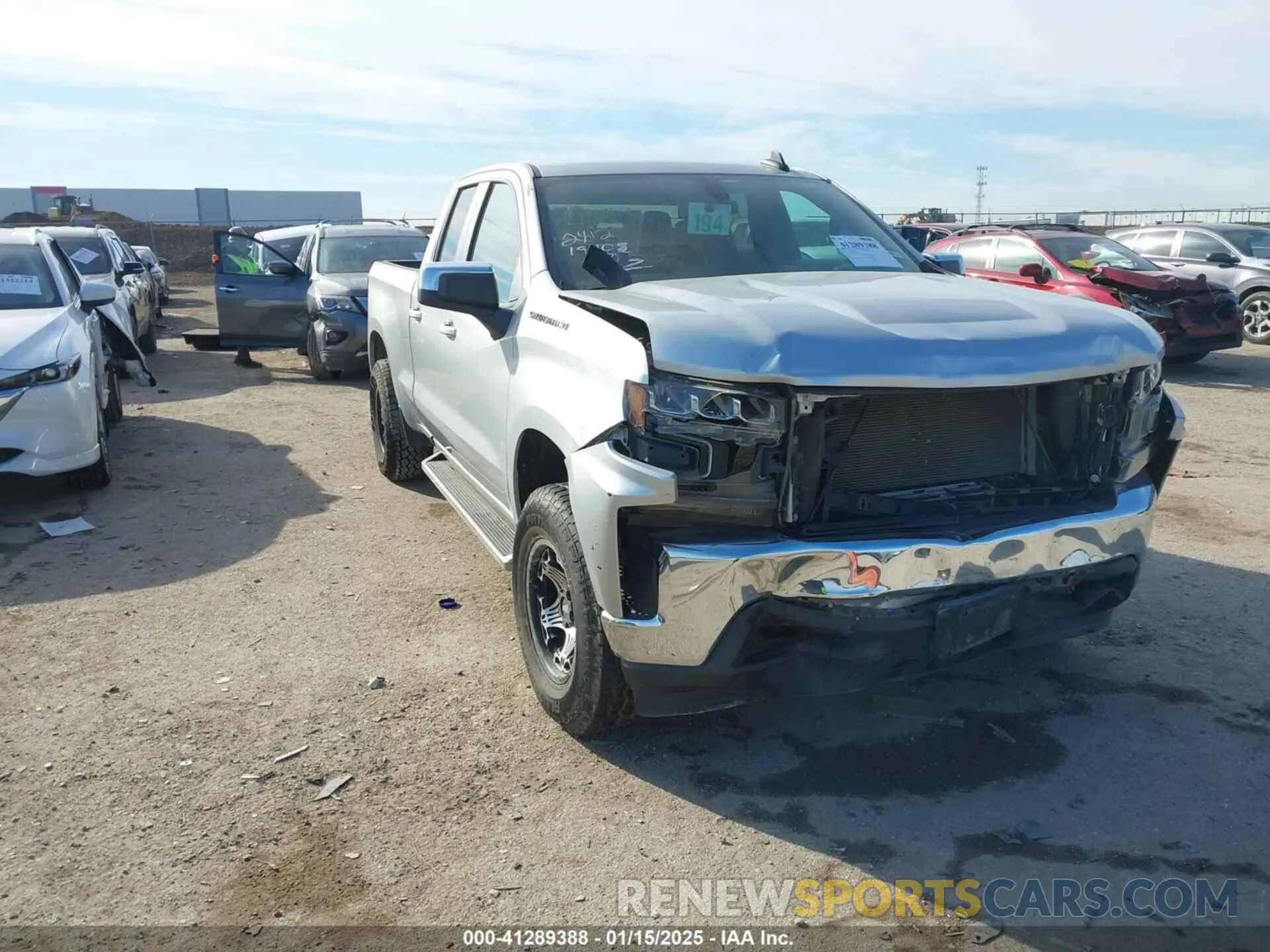 1 fotografías del automóvil dañado 1GCRWCEK2KZ281640 CHEVROLET SILVERADO 1500 2019